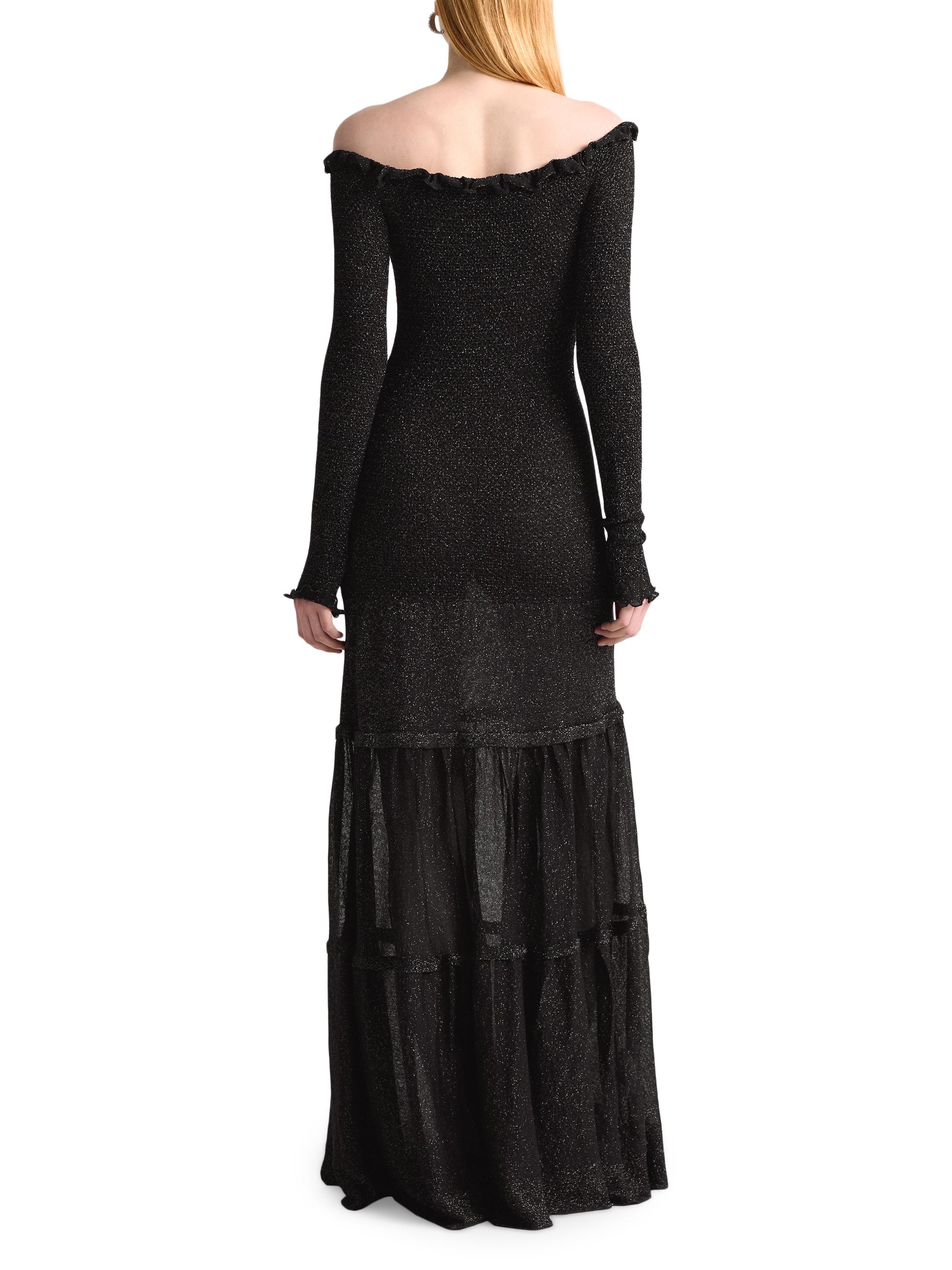 Polly Shimmery Knit Maxi Dress