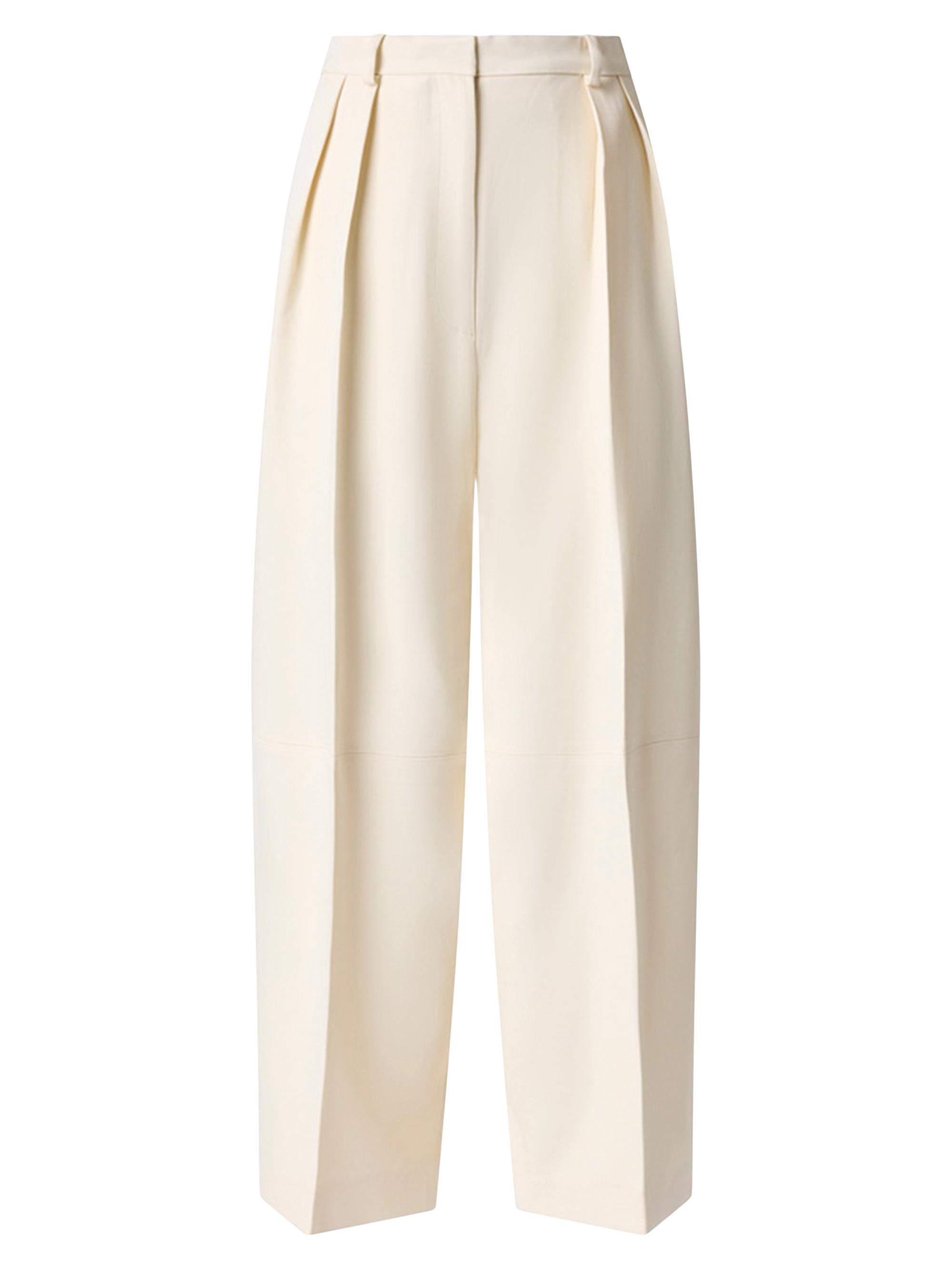 Altuzarra Women's Dash Pleated Crepe Tapered Pants -