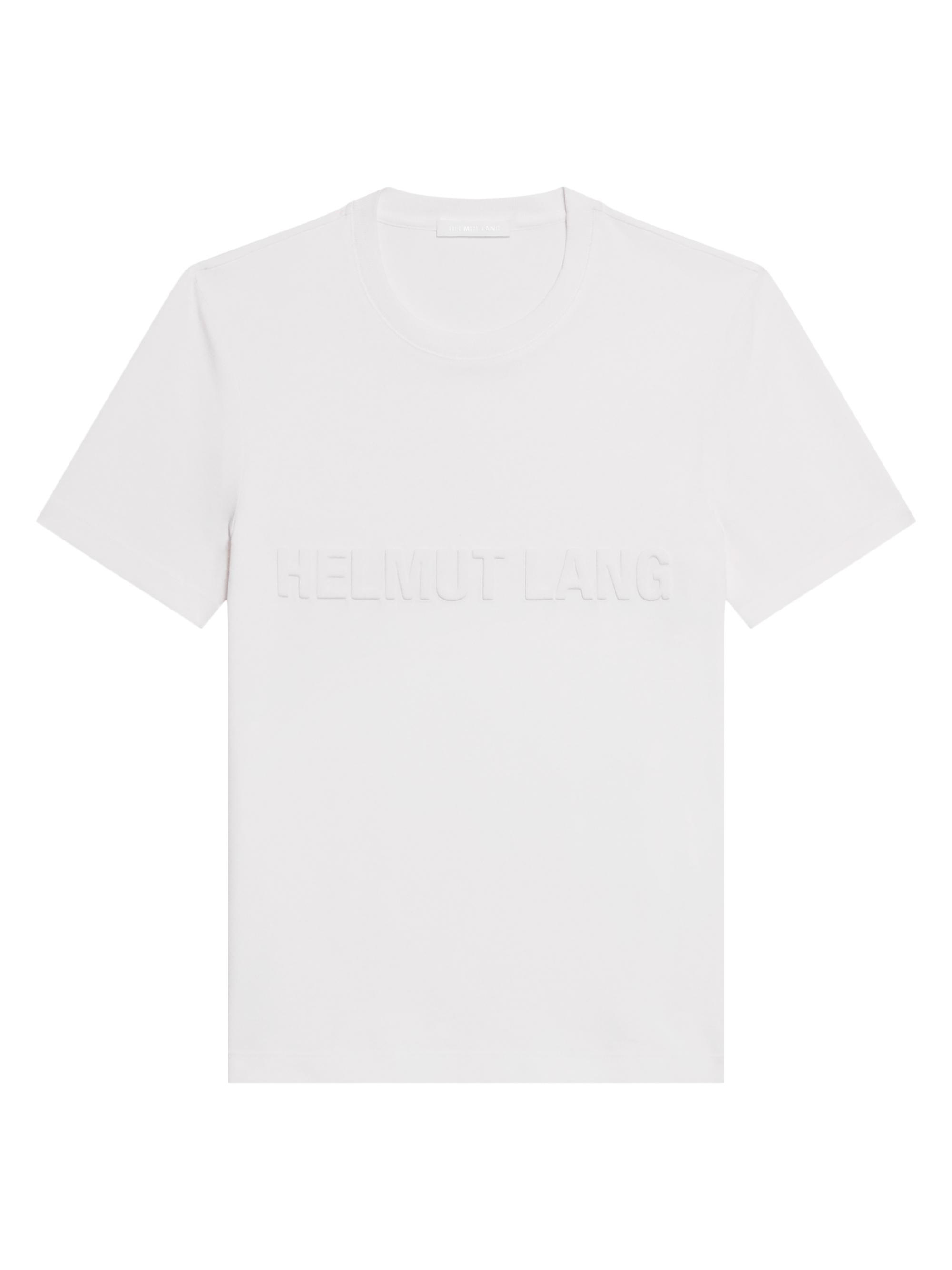 Helmut Lang Embossed Logo T-Shirt | Saks Fifth Avenue