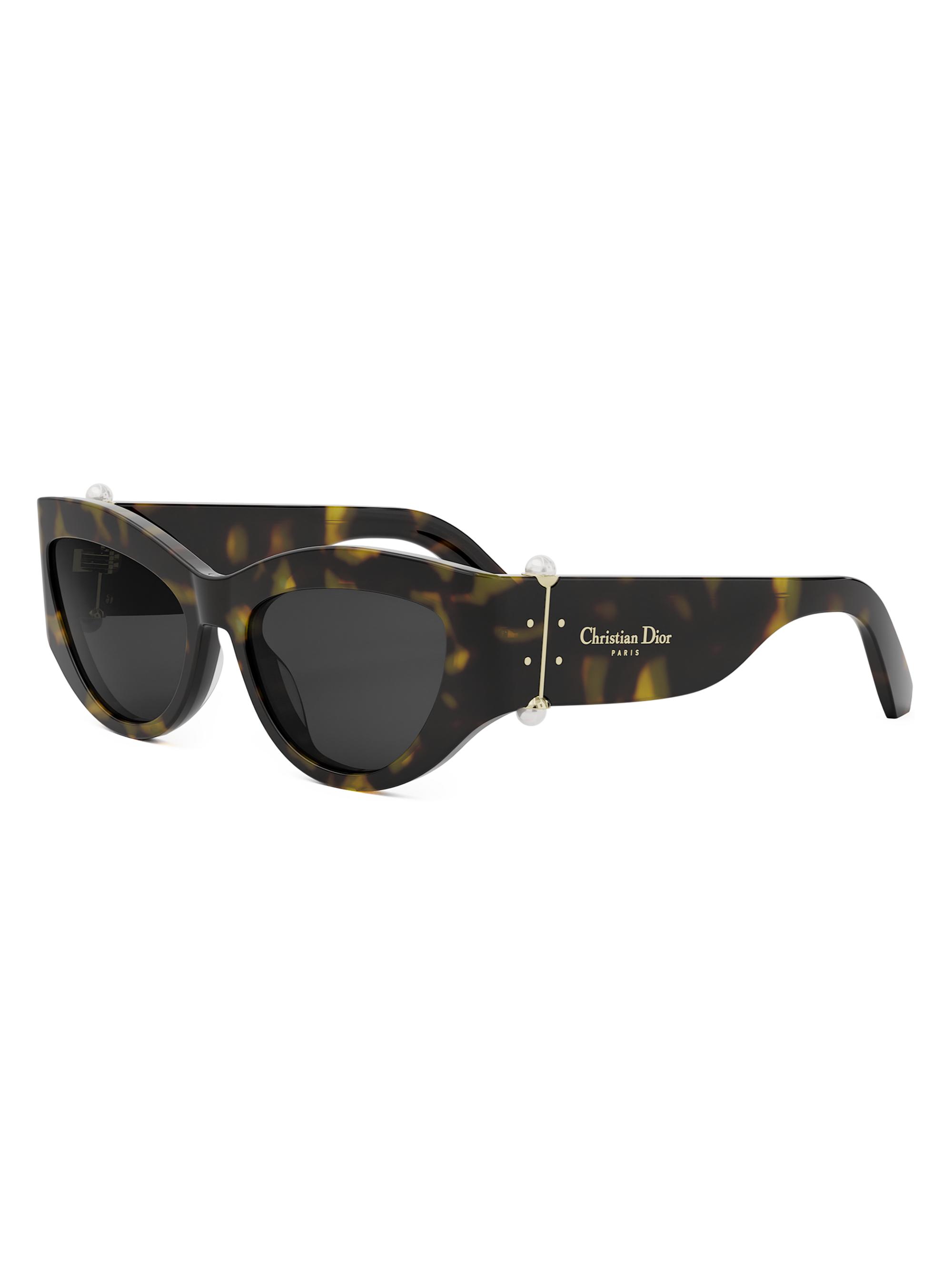 DIOR Women's DiorTribales B1I 55MM Cat-Eye Sunglasses - Tortoise Brown