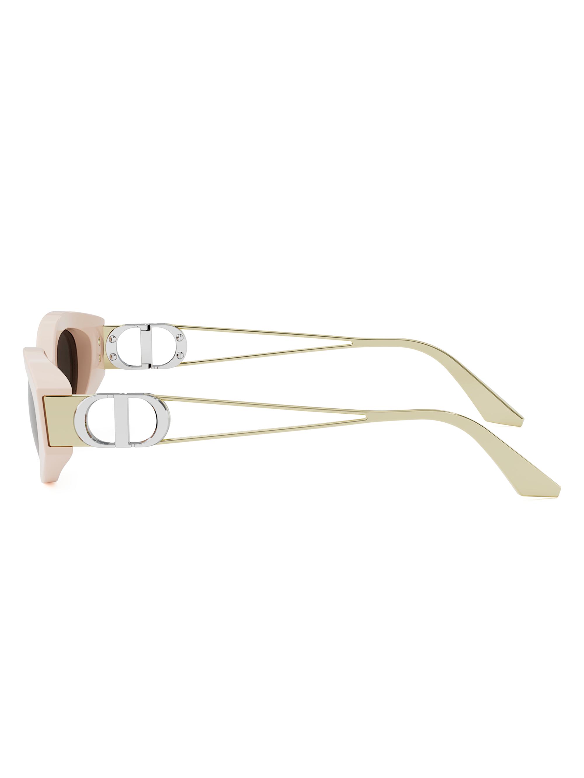 Dior 30Montaigne B6I 51MM Oval Sunglasses | Saks Fifth Avenue