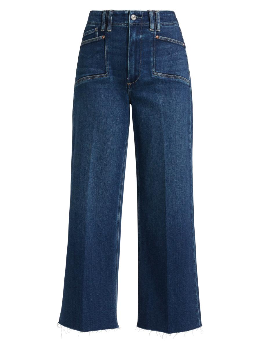 Anessa Petite 29 Inch Wide Leg Jean - Upstream - PAIGE