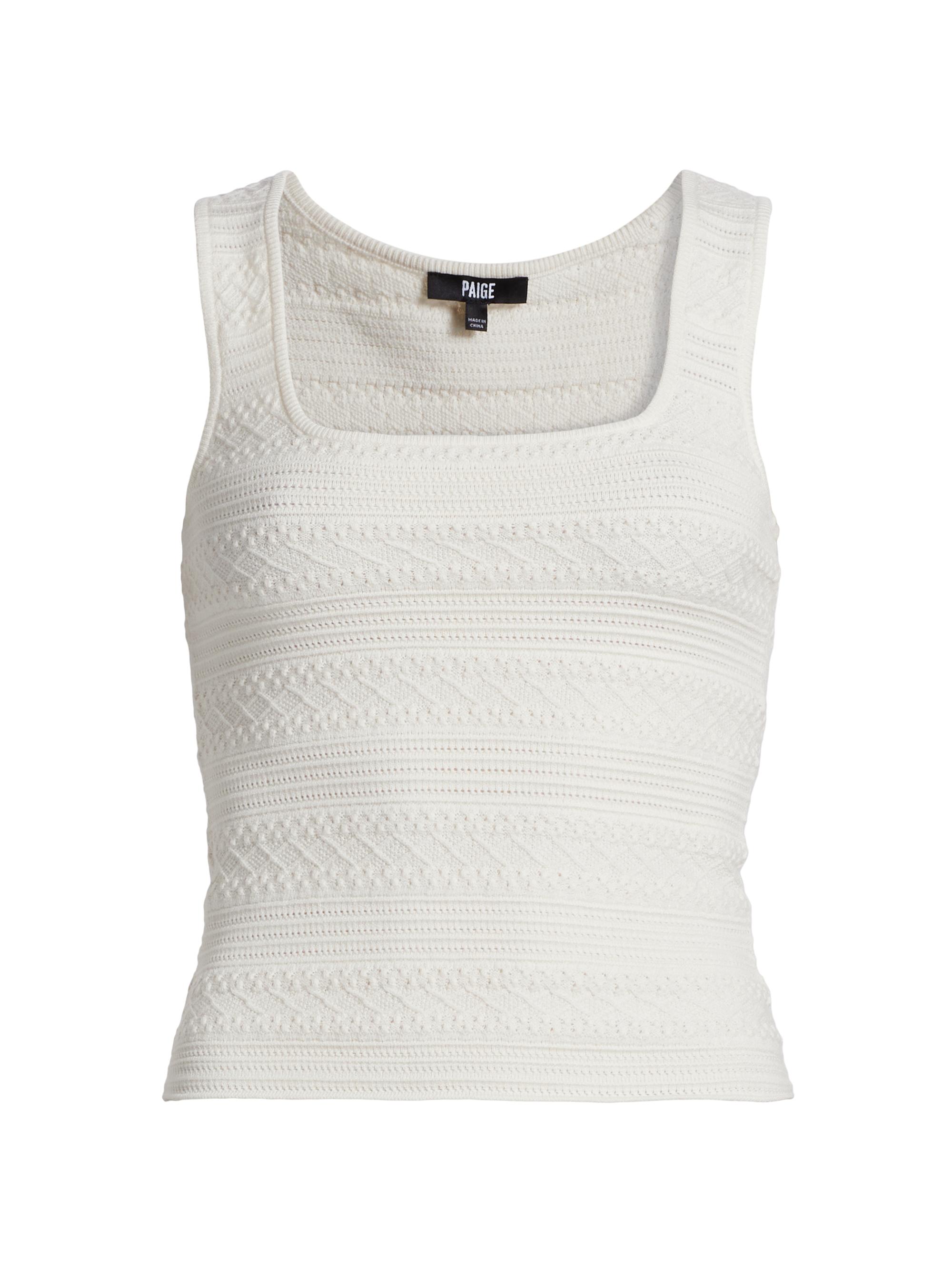 Paige Women's Iman Knit Crop Tank -