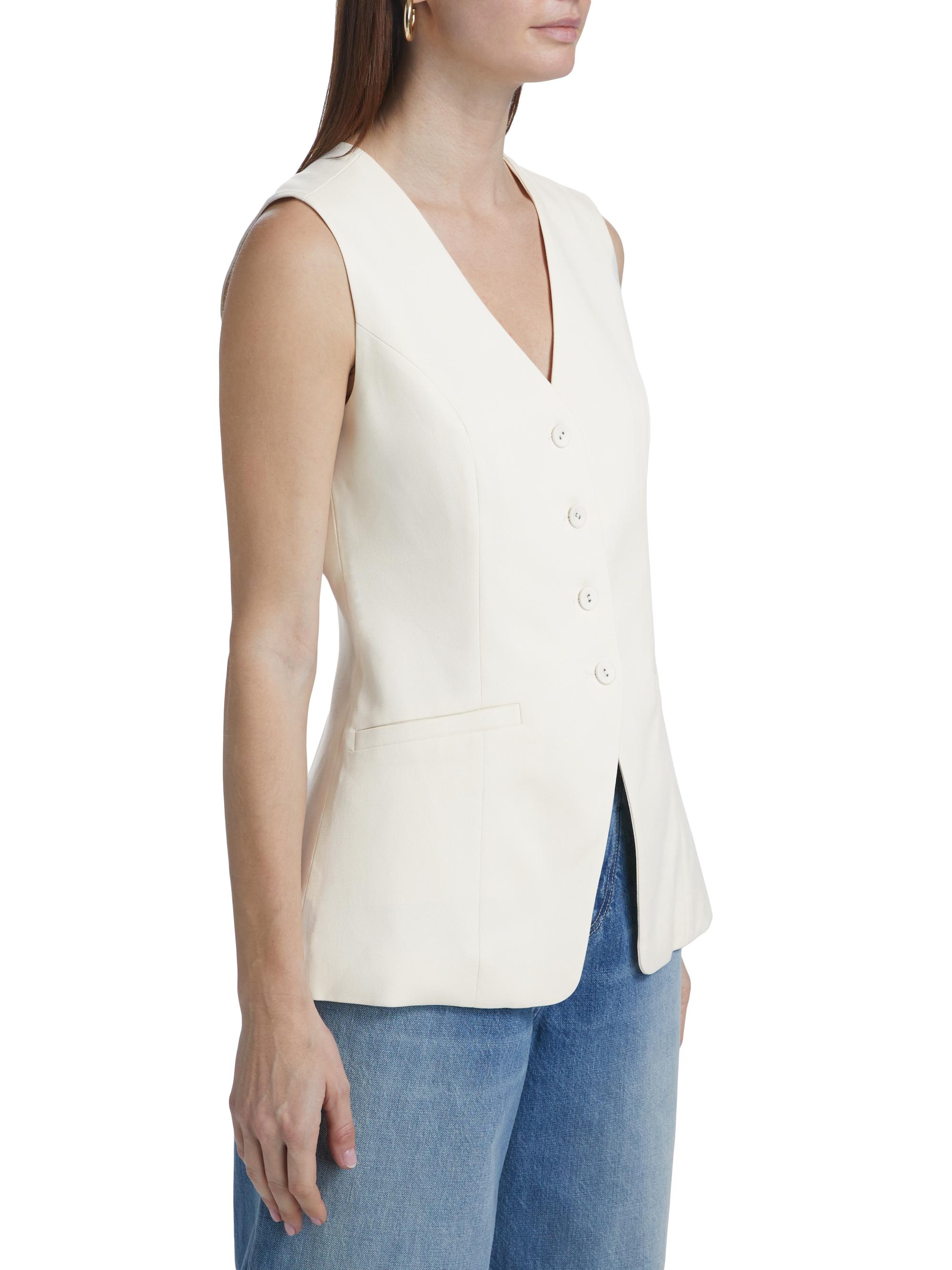 トップス Venica Camisole tailored vest Paige V-Neck Tailored Vest | Saks Fifth Avenue