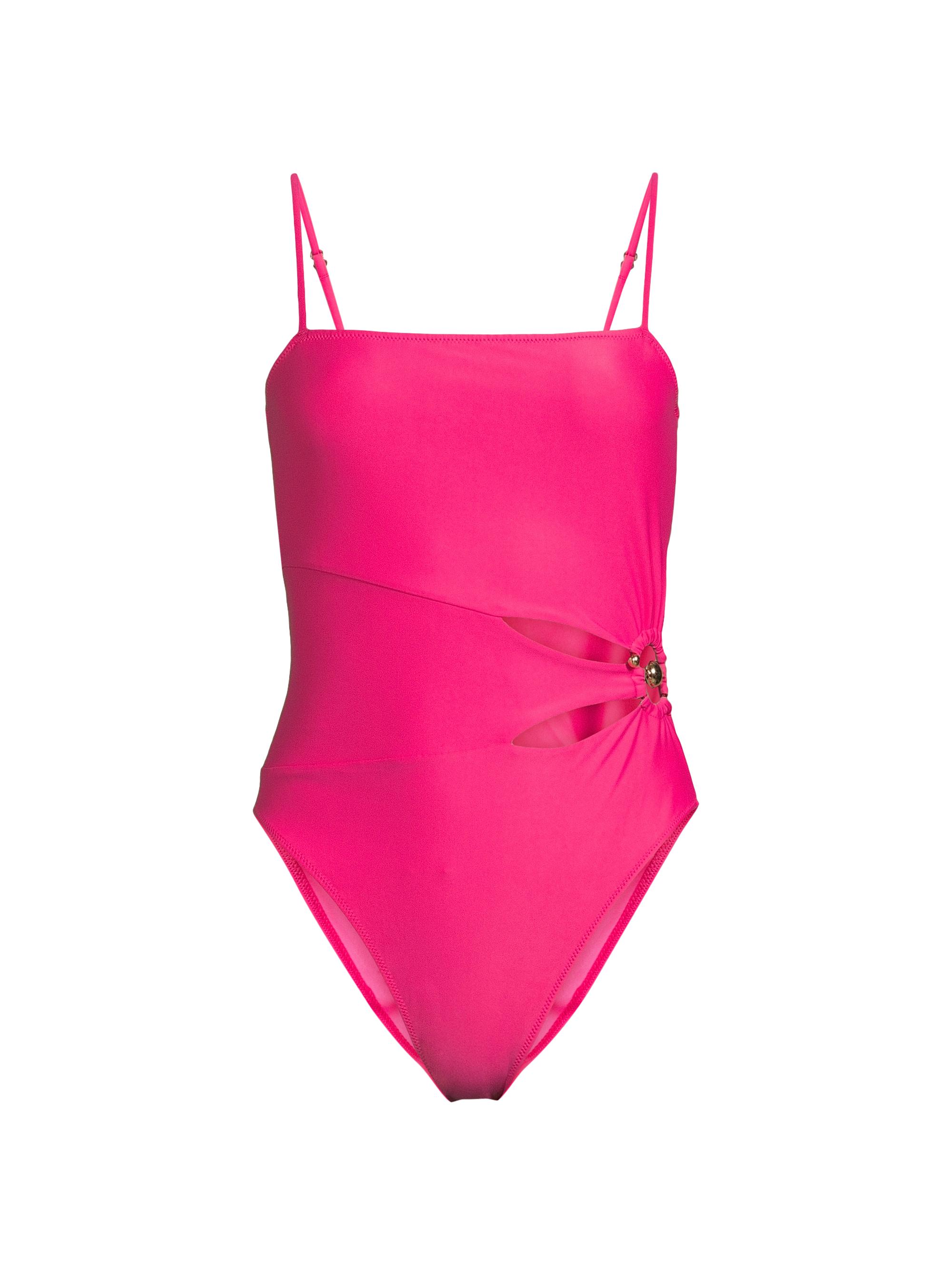 Ramy Brook Women's Ravi Cut-Out One-Piece Swimsuit - Perfect Pink