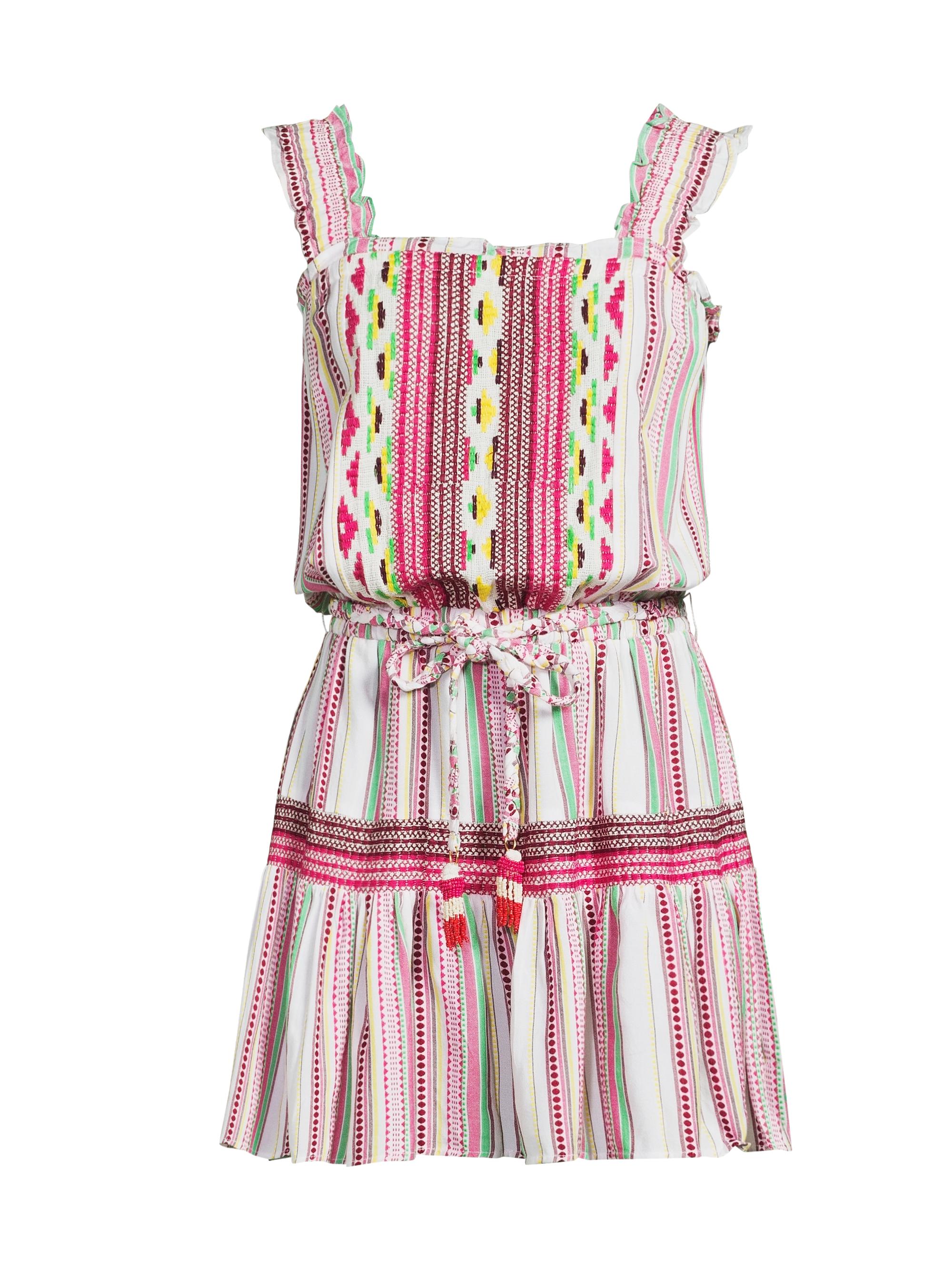 Ramy Brook Women's Jaelyn Printed Cotton Minidress - White Multi Stripe