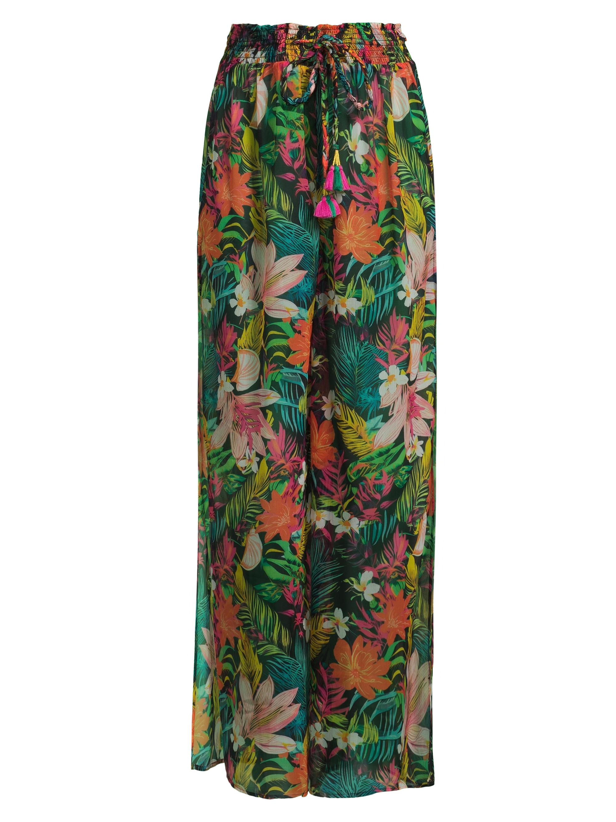 Ramy Brook Women's Palm Lancaster Wide-Leg Pants - Multi Combo