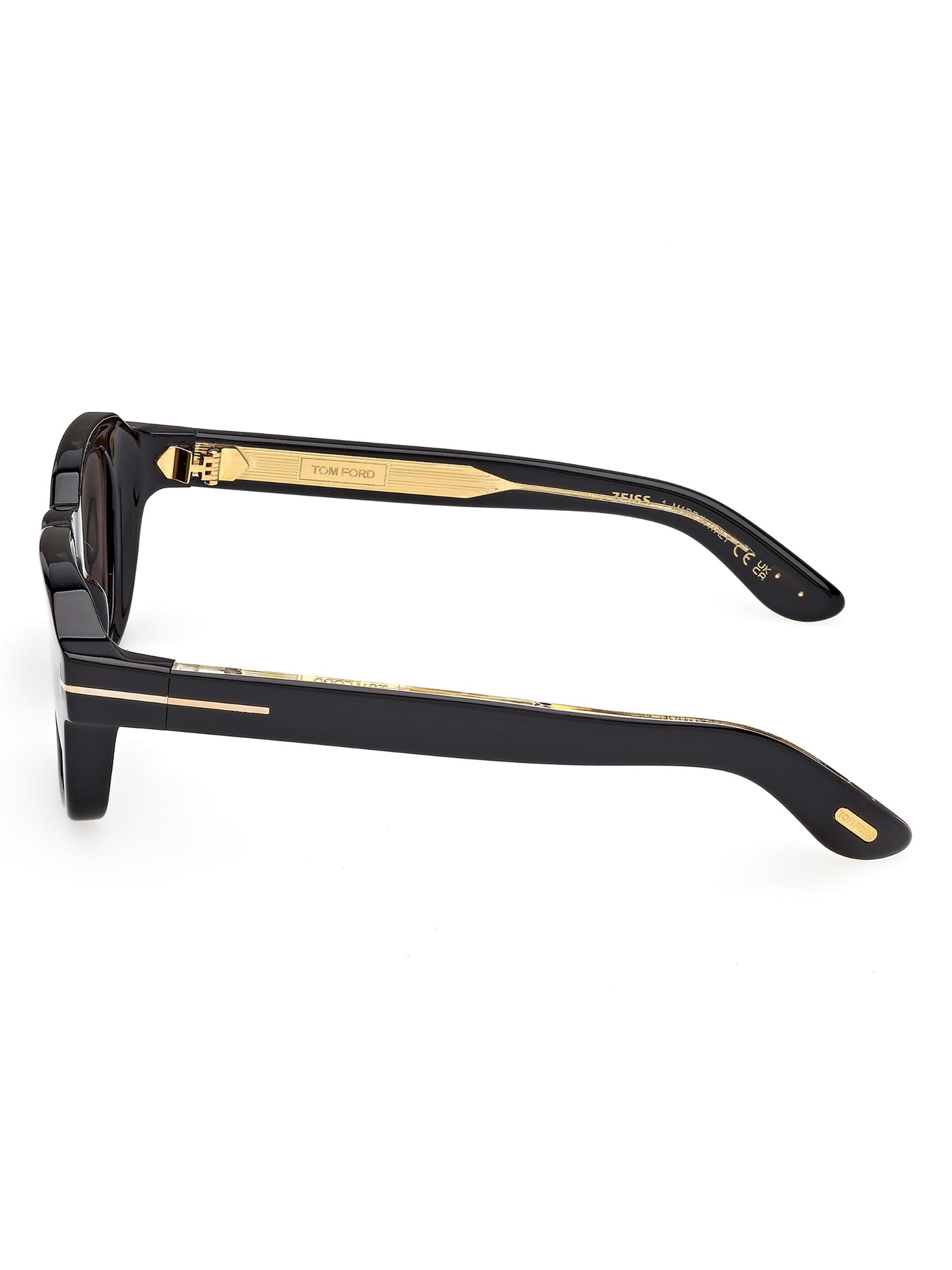 TOM FORD ​TOM FORD ICON 52MM Rectangular Sunglasses | Saks Fifth