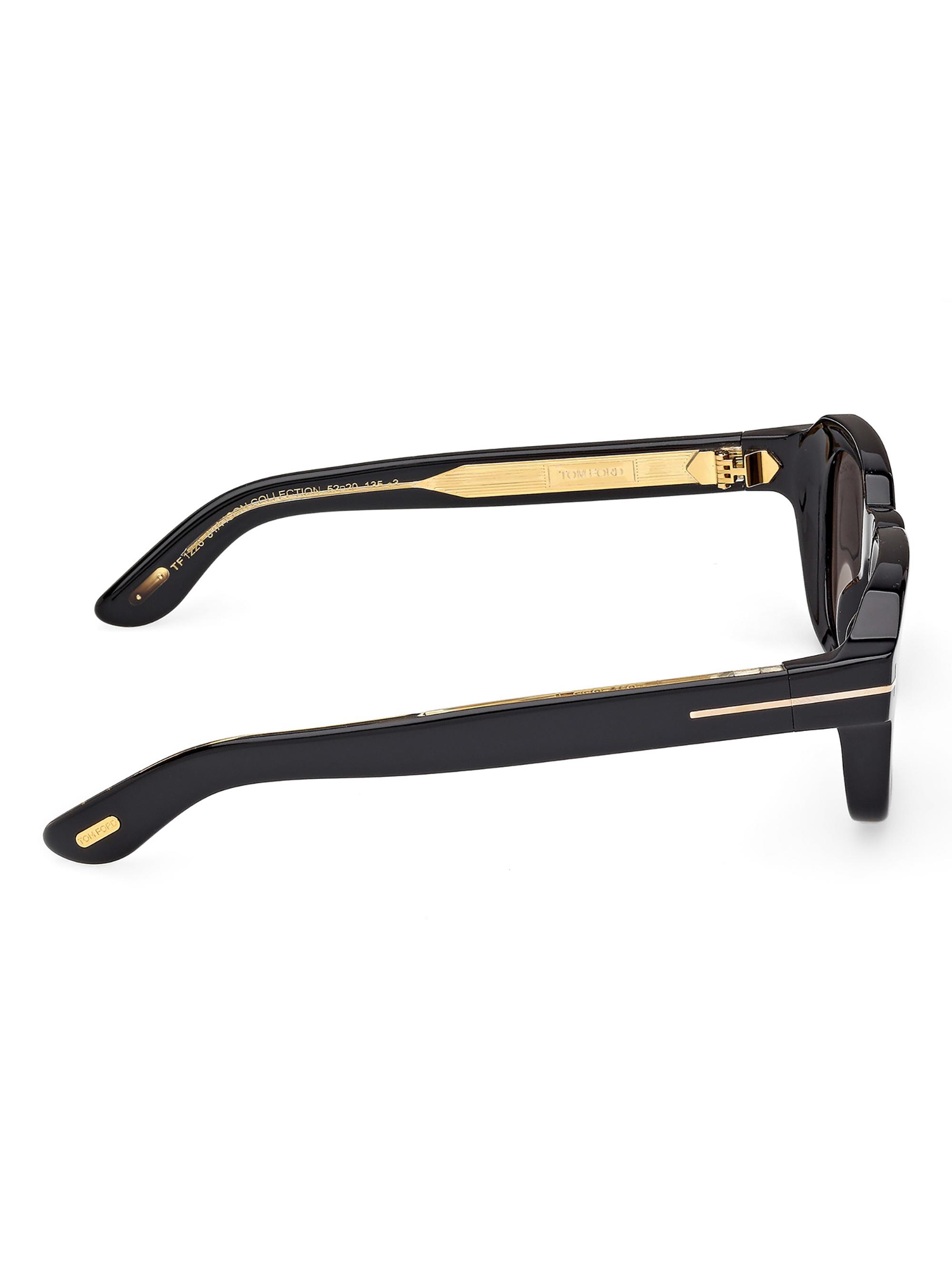 TOM FORD ​TOM FORD ICON 52MM Rectangular Sunglasses | Saks Fifth