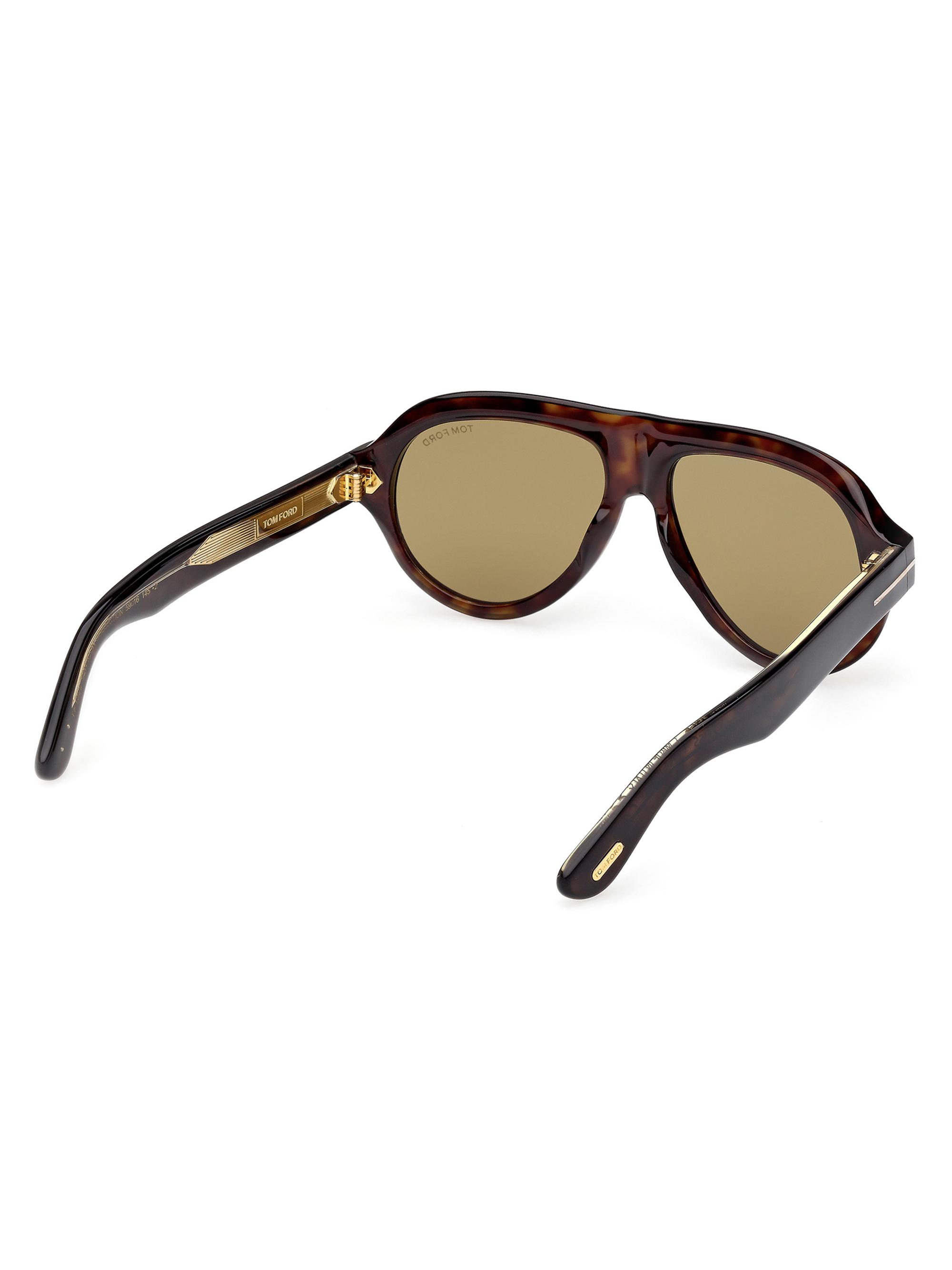 TOM FORD TOM FORD ICON 59MM Pilot Sunglasses | Saks Fifth Avenue
