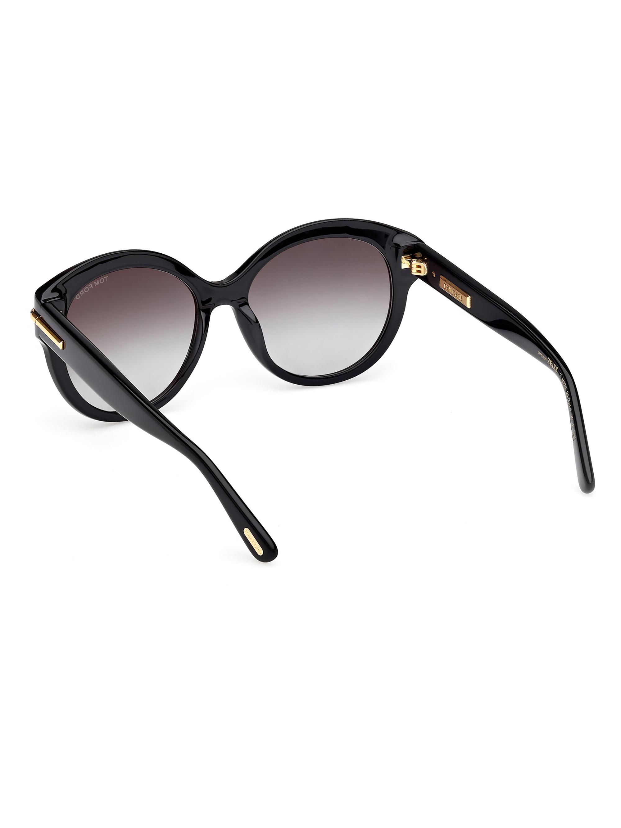 TOM FORD TOM FORD ICON 57MM Round Sunglasses | Saks Fifth Avenue