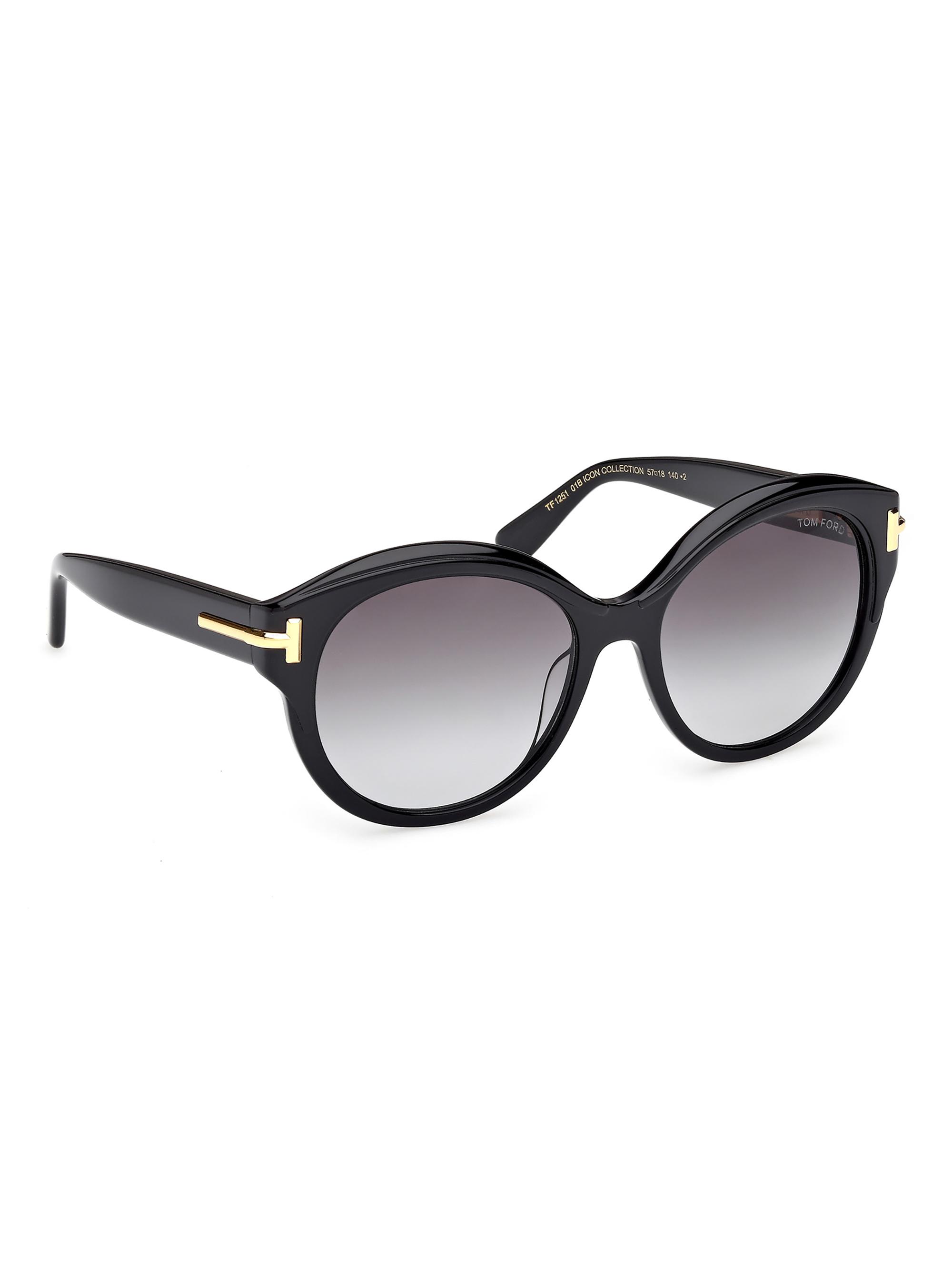 TOM FORD TOM FORD ICON 57MM Round Sunglasses | Saks Fifth Avenue