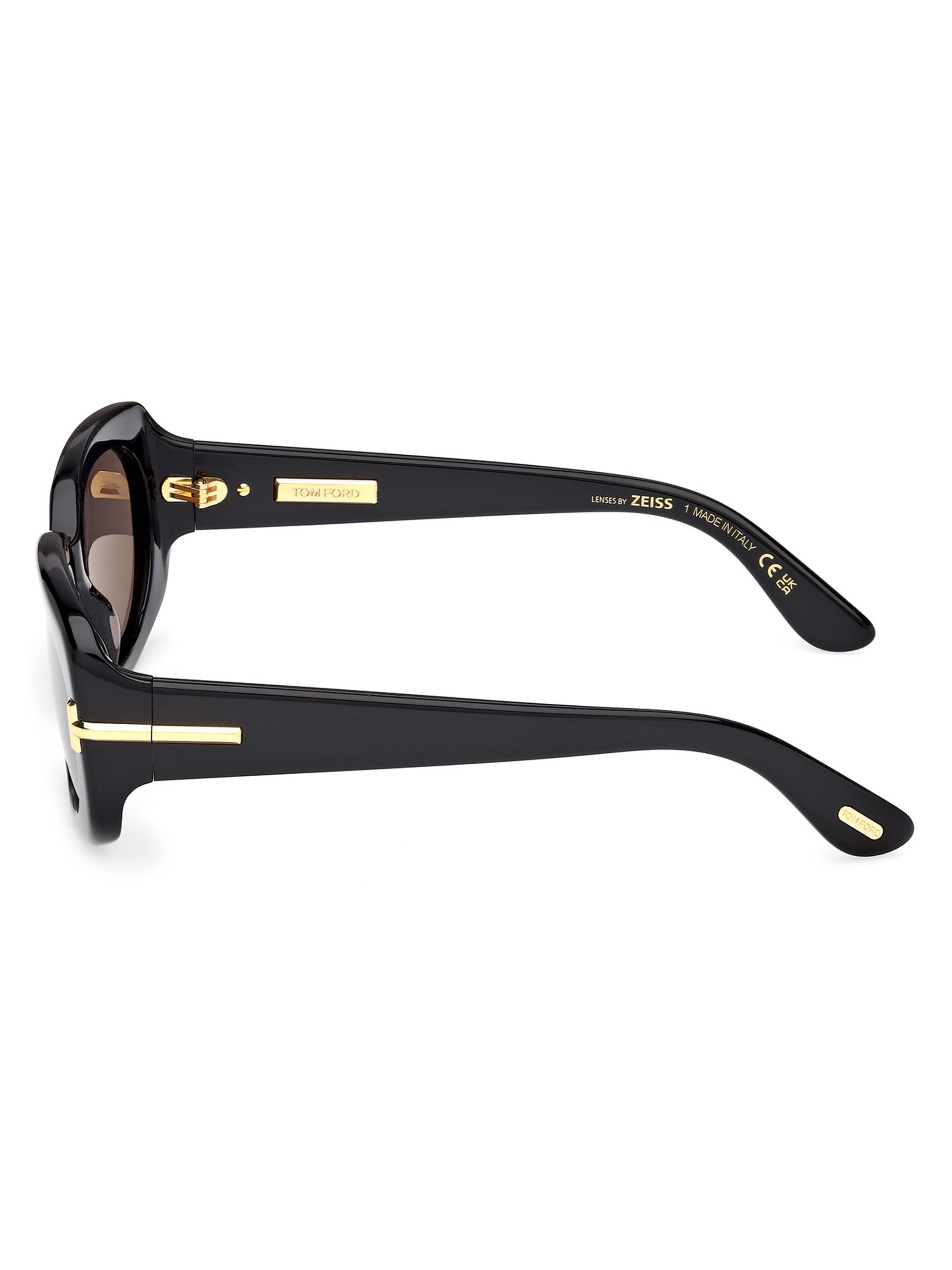 TOM FORD TOM FORD ICON 54MM Rectangle Sunglasses | Saks Fifth Avenue