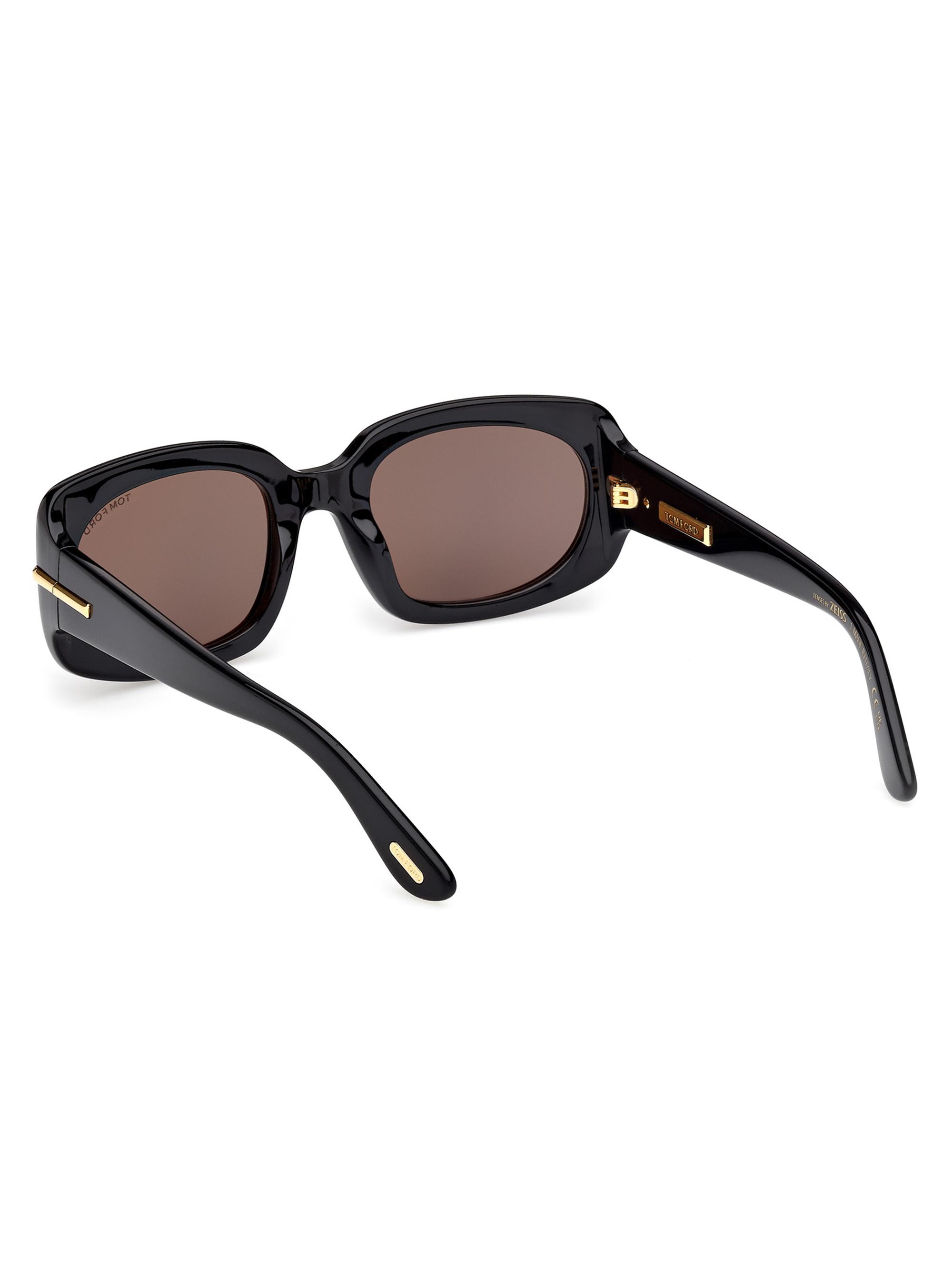 TOM FORD TOM FORD ICON 54MM Rectangle Sunglasses | Saks Fifth Avenue
