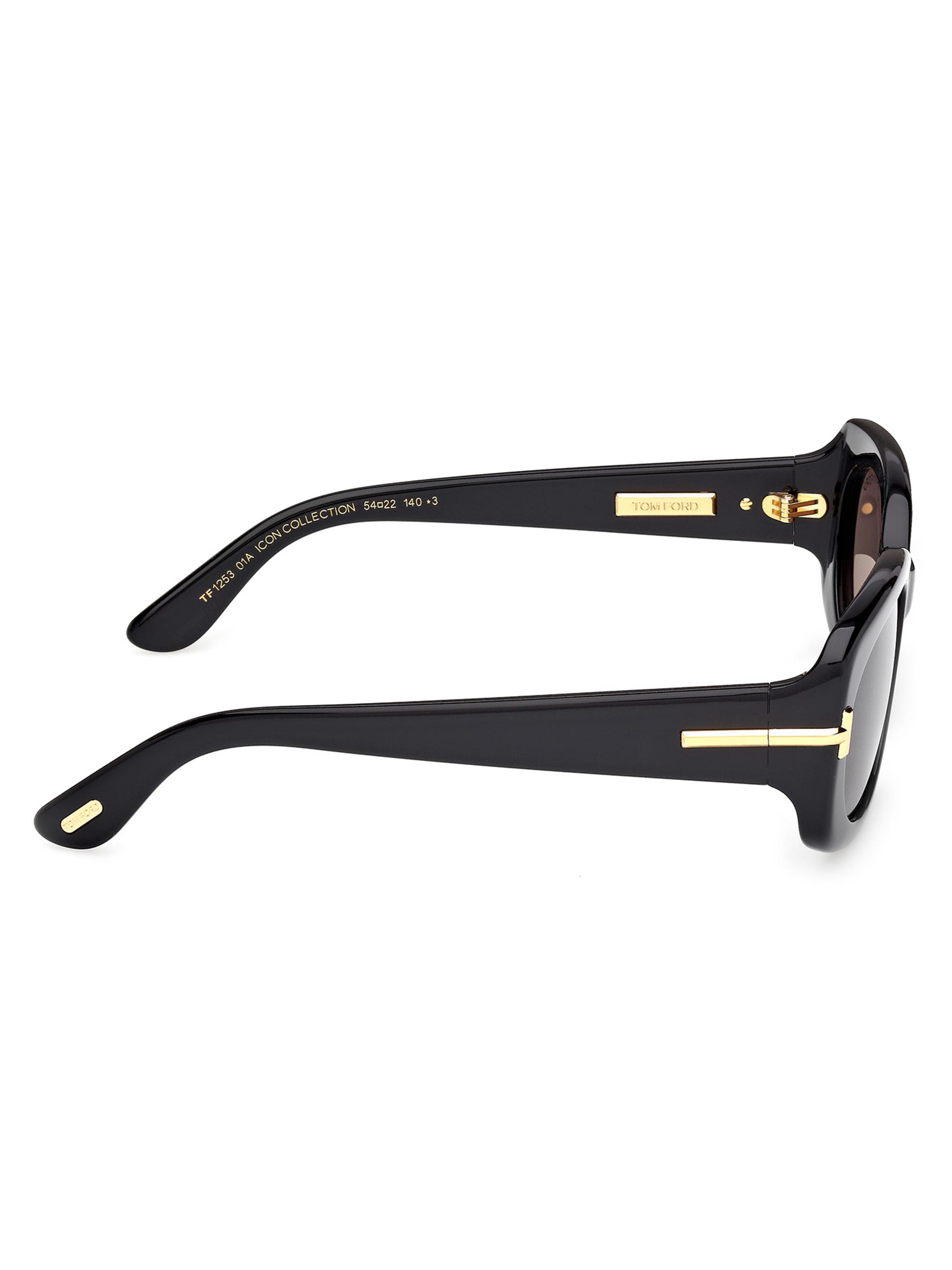 TOM FORD TOM FORD ICON 54MM Rectangle Sunglasses | Saks Fifth Avenue