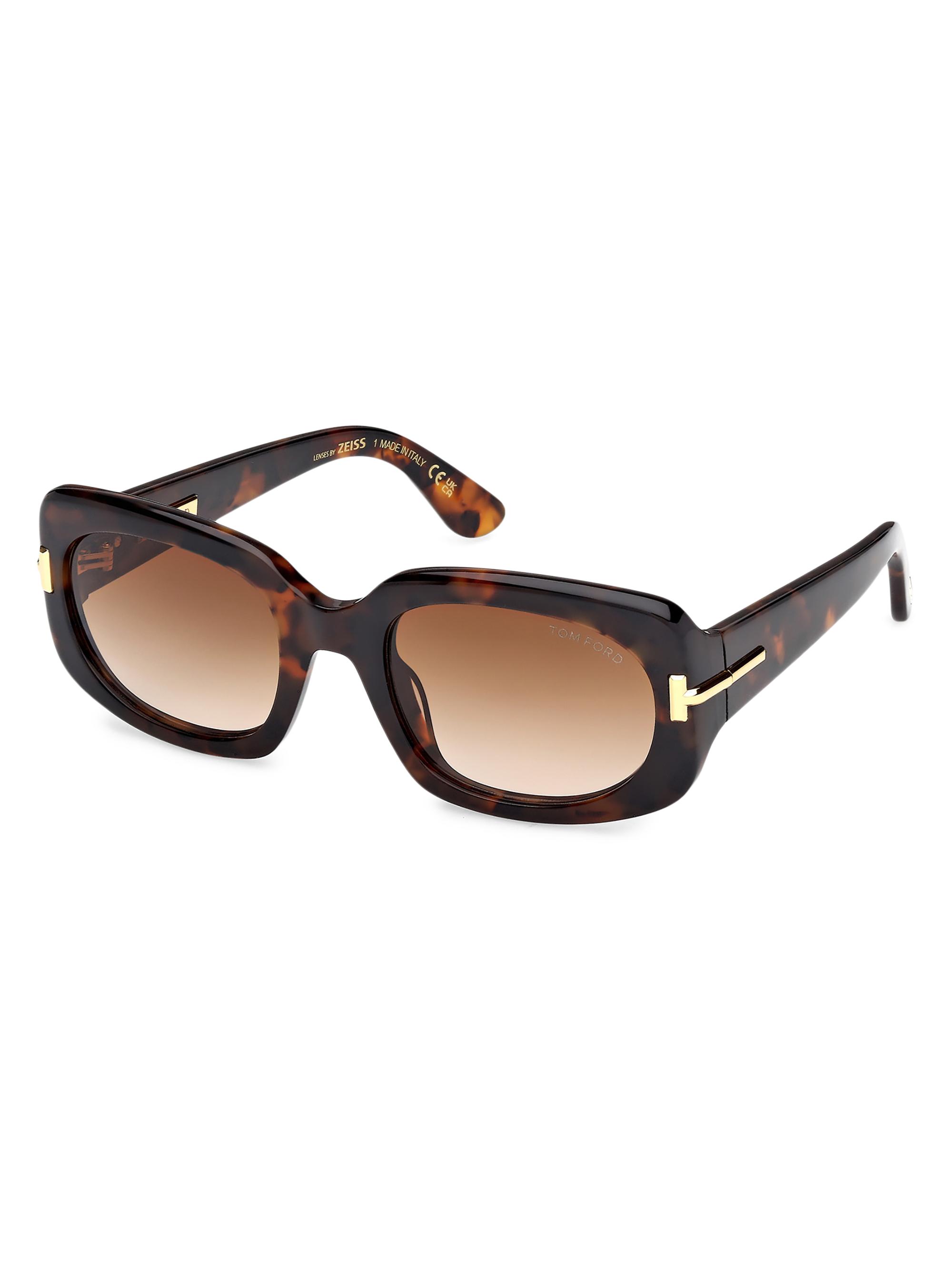 TOM FORD Amarra 55MM Square Sunglasses | Saks Fifth Avenue