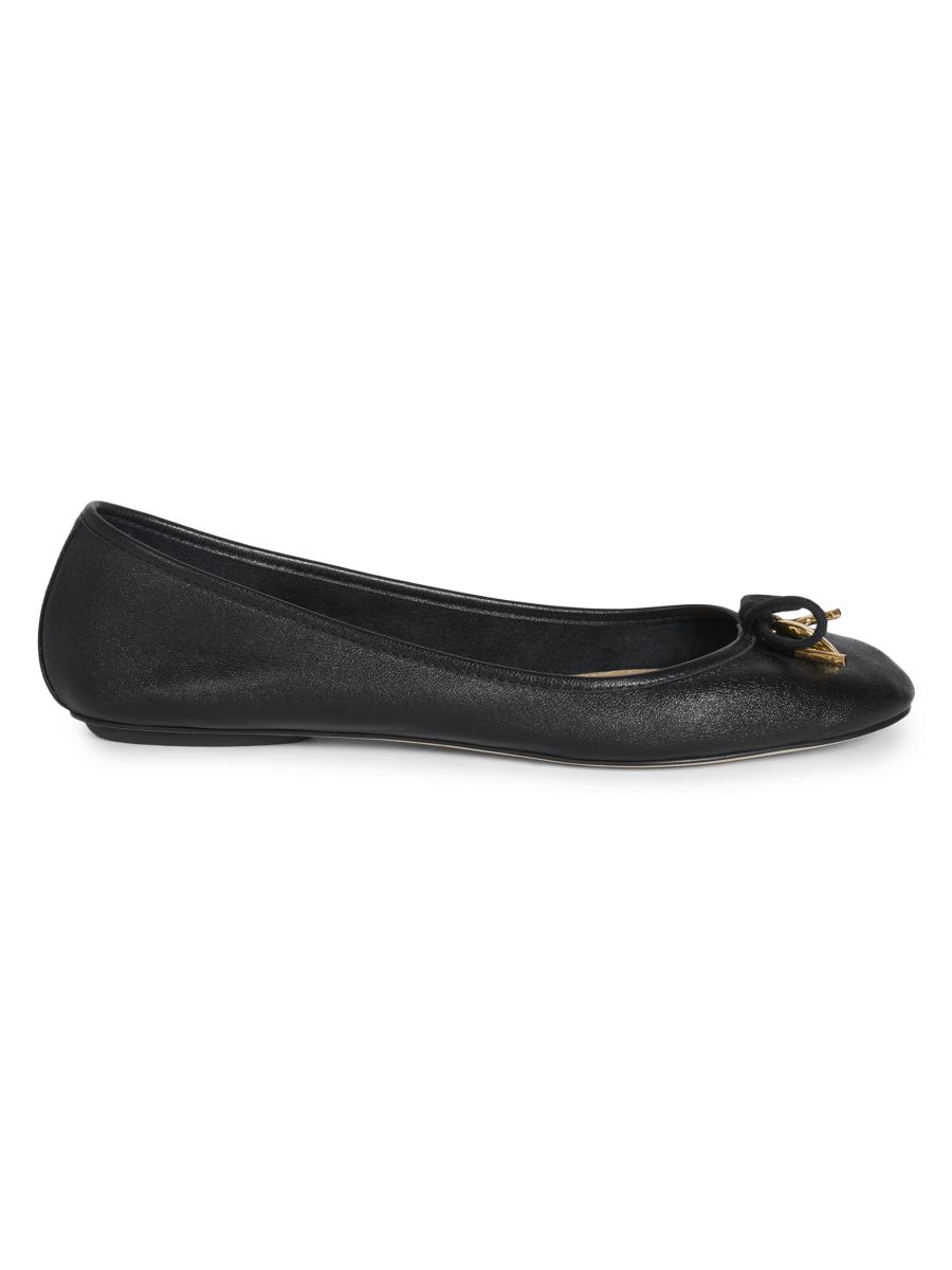 【関税&送料込】Chloe Iris Flat Shoes CHLOÉ Iris embellished leather ballet flats | NET-A-PORTER