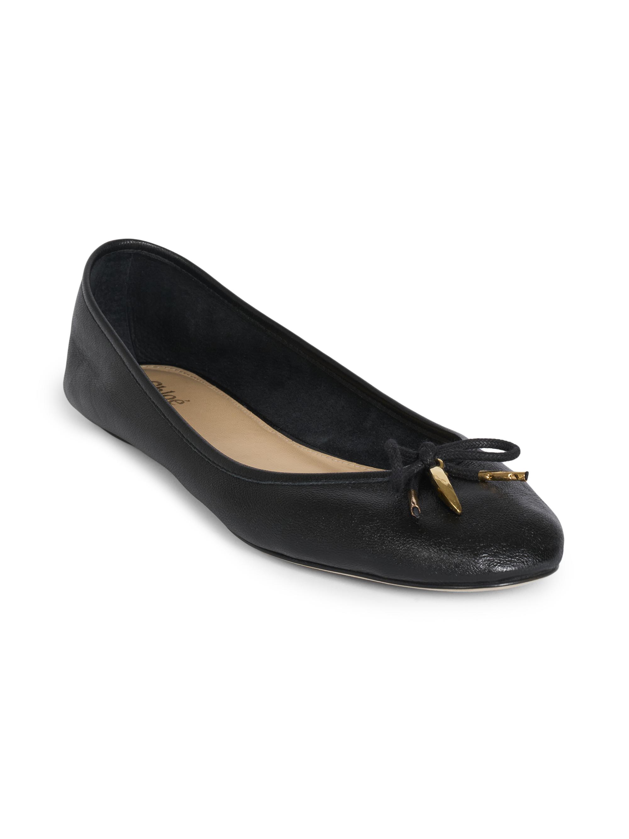 Chloé Iris Leather Ballet Flats | Saks Fifth Avenue