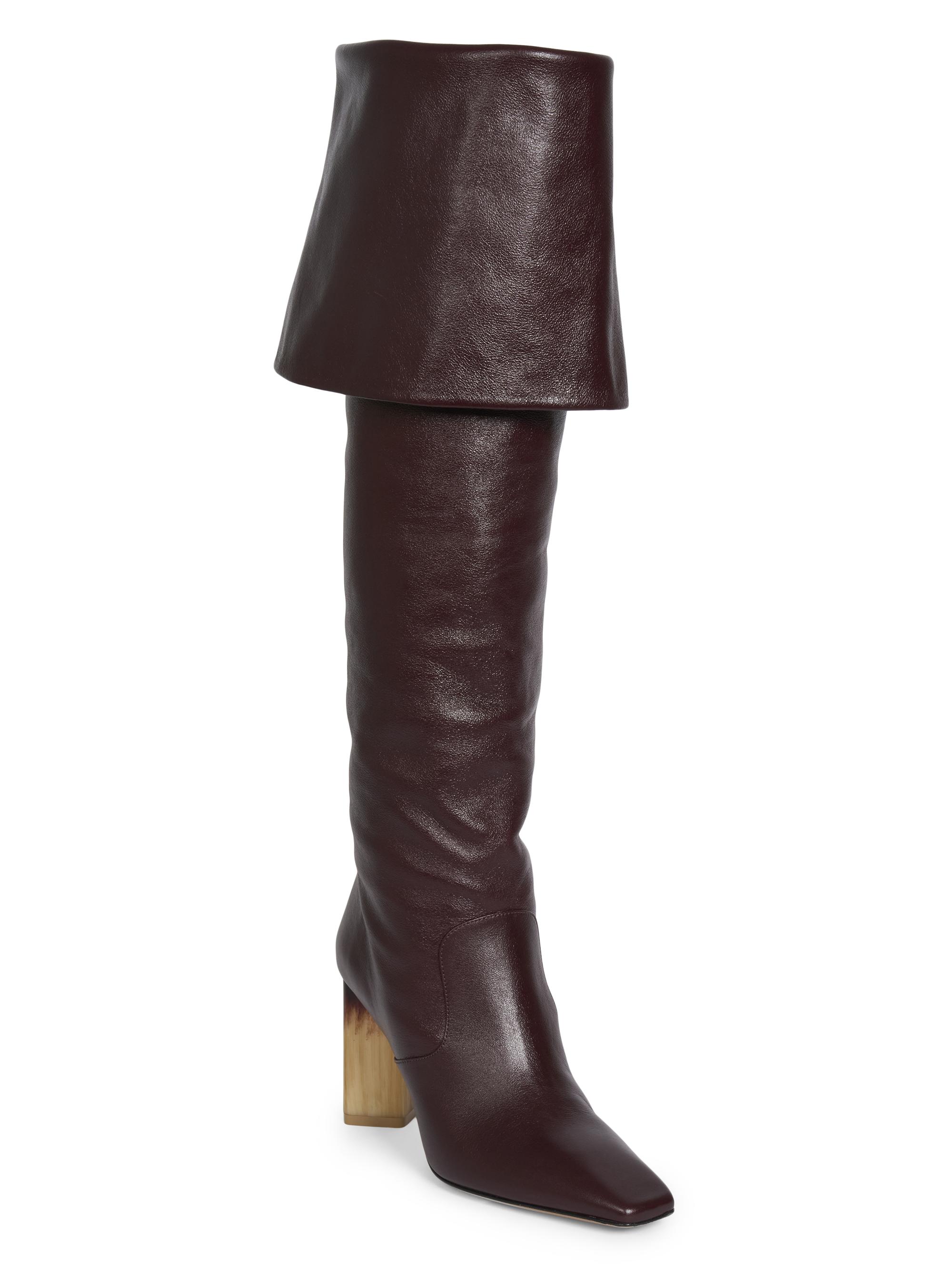 Chloé Georgia Leather Over-the-Knee Boots | Saks Fifth Avenue