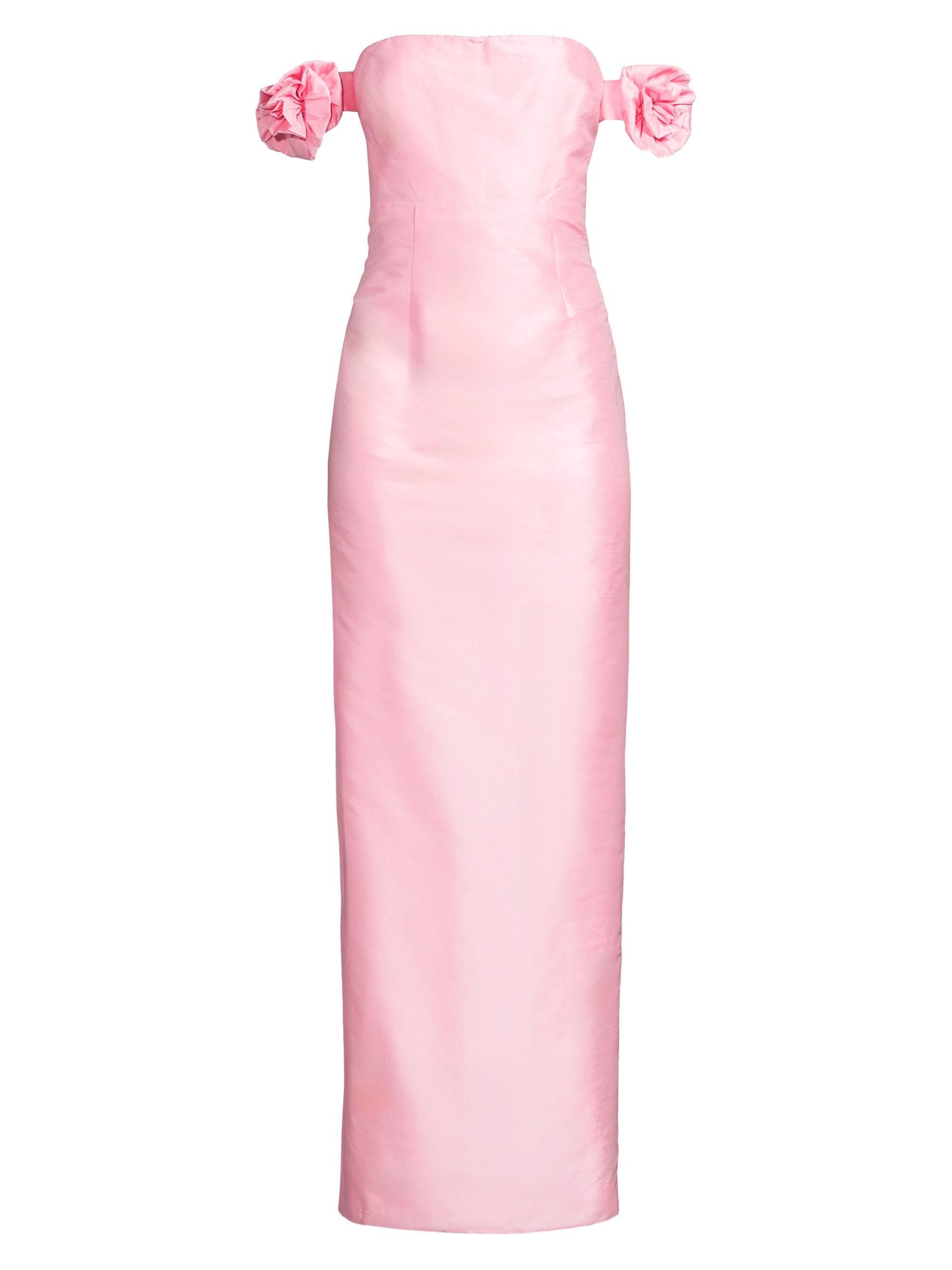 Likely Women's Azi Off-the-Shoulder Column Gown - Rose Shadow