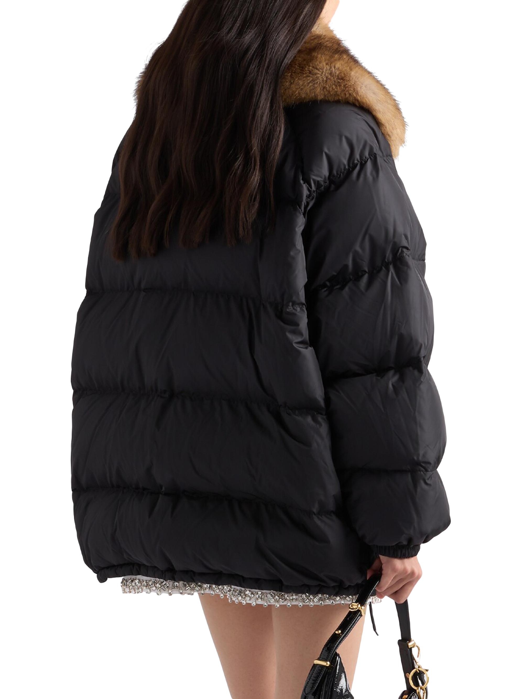 Prada Tech Canvas Down Jacket | Saks Fifth Avenue