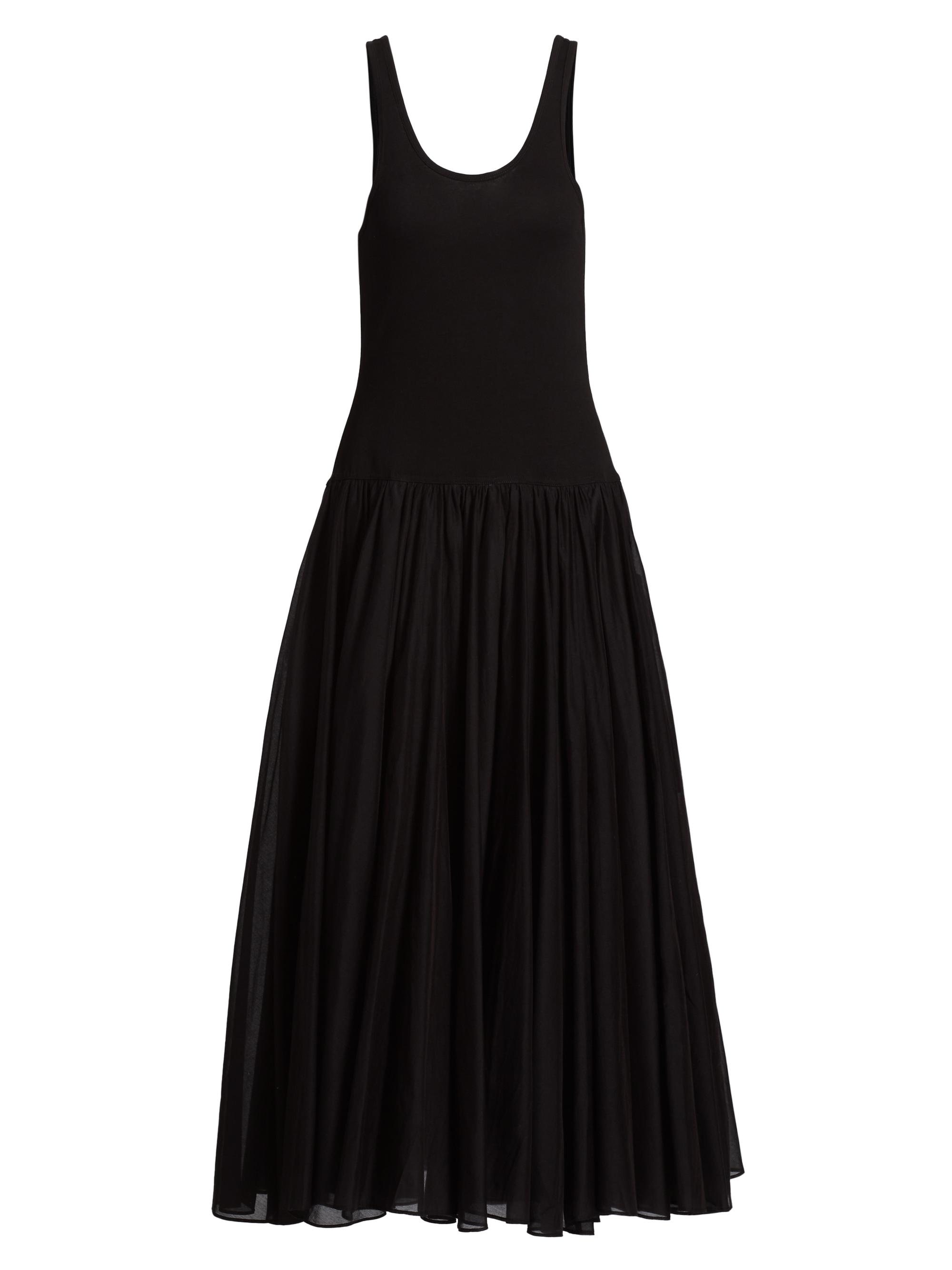 Co Women's Crinoline Double Layer Dress - Black