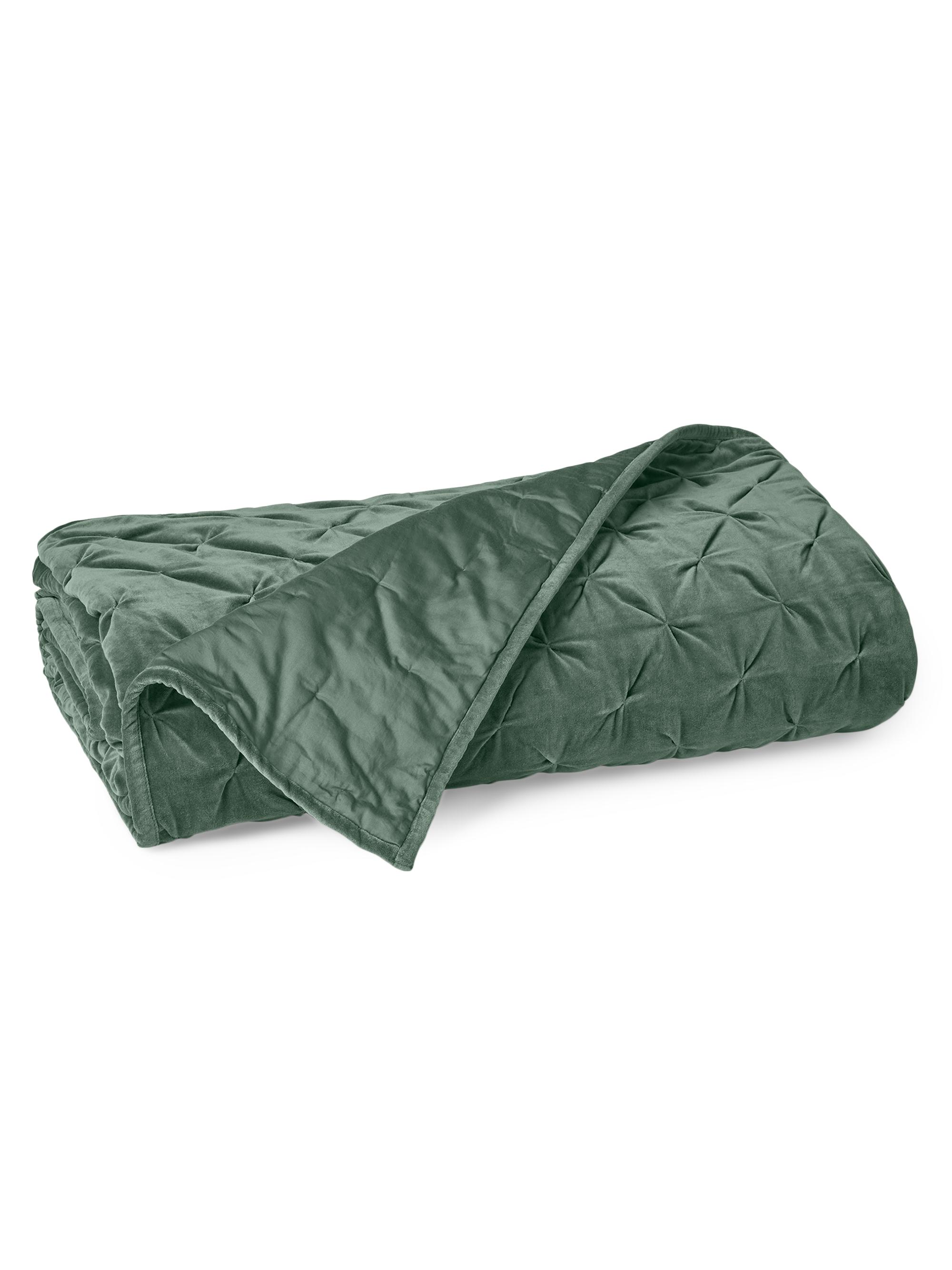 Coyuchi Velvet Tufted Organic Quilt - Undyed King