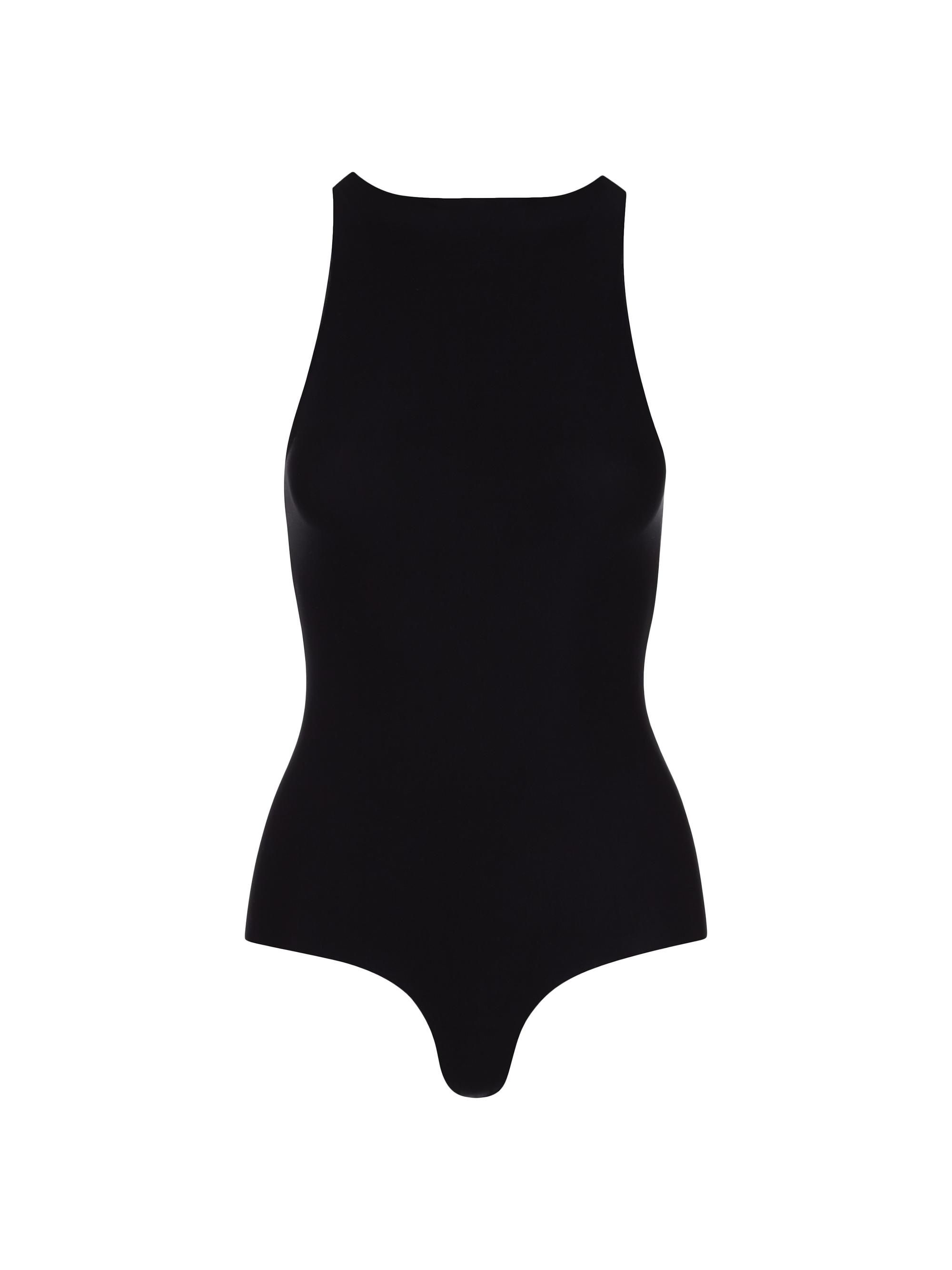 Commando Women's Butter Crewneck Tank Bodysuit - Black