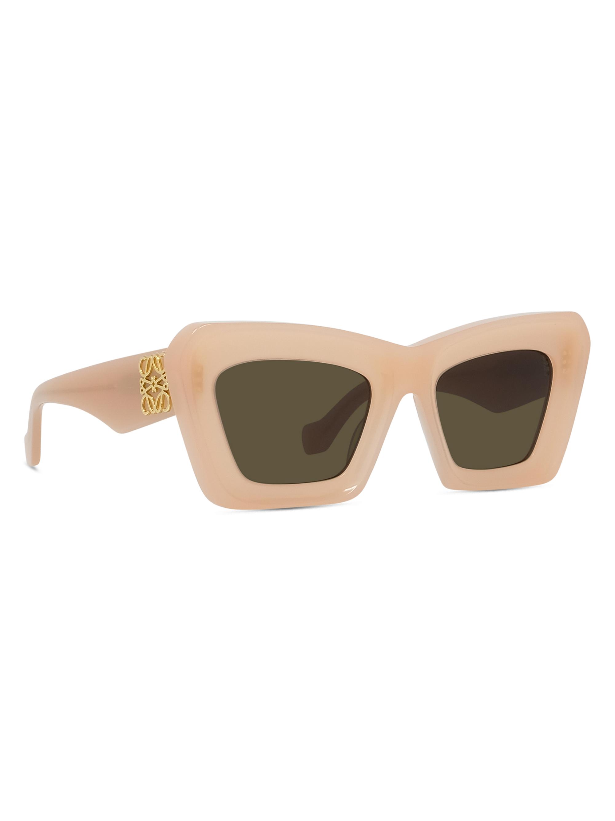 LOEWE Anagram 52MM Cat-Eye Sunglasses | Saks Fifth Avenue