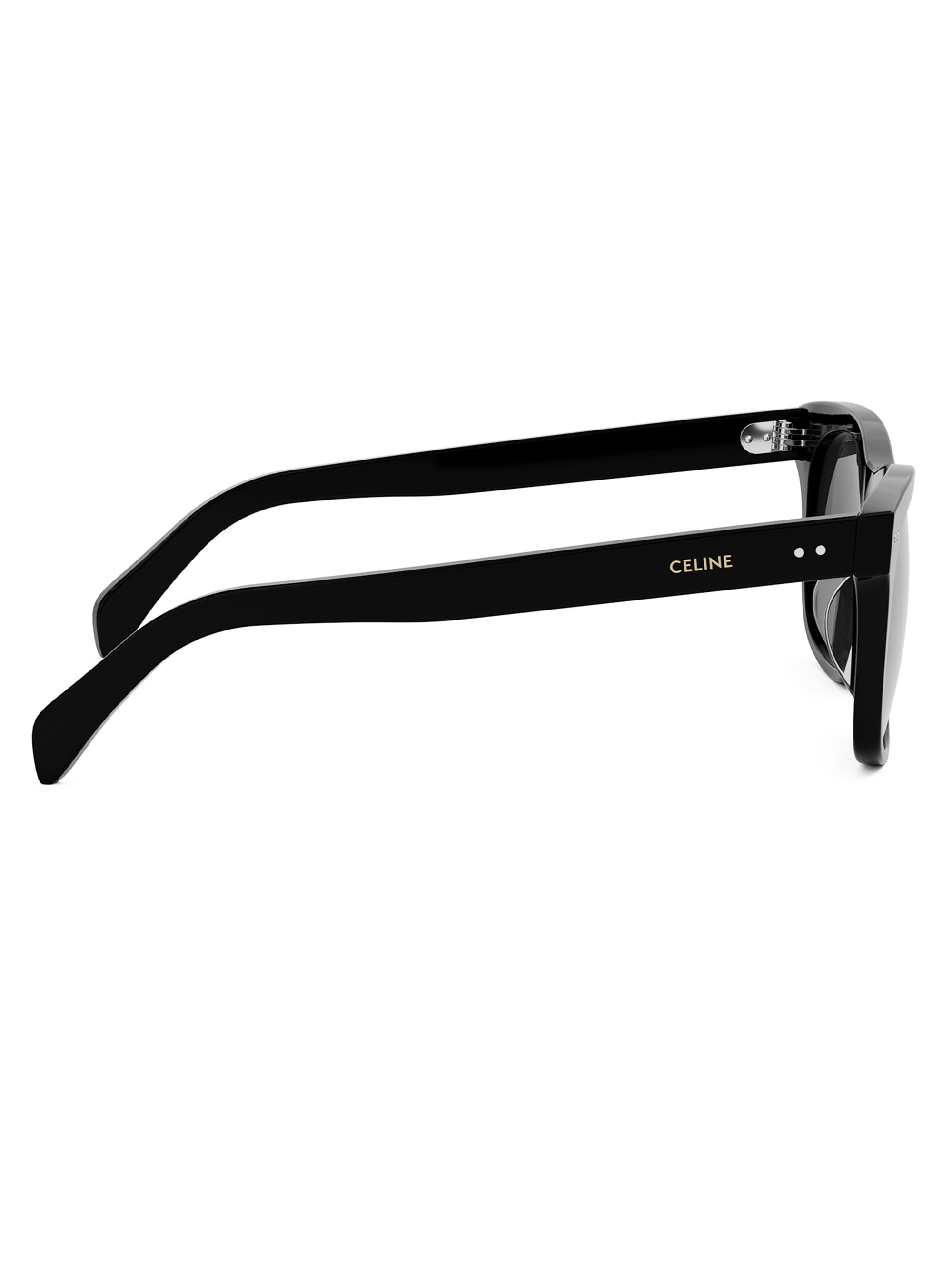 CELINE Thin 54mm Square Sunglasses | Saks Fifth Avenue