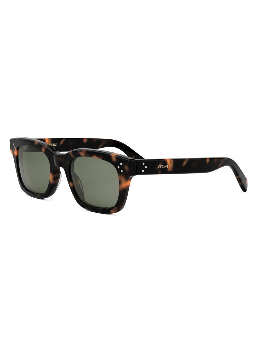 CELINE ソックス　3roku CELINE Bold 3 Dots 53MM Square Sunglasses | Saks Fifth Avenue