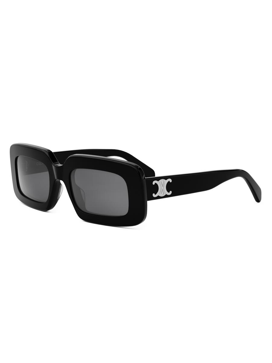 CELINE Triomphe 54mm Rectangular Sunglasses | Saks Fifth Avenue