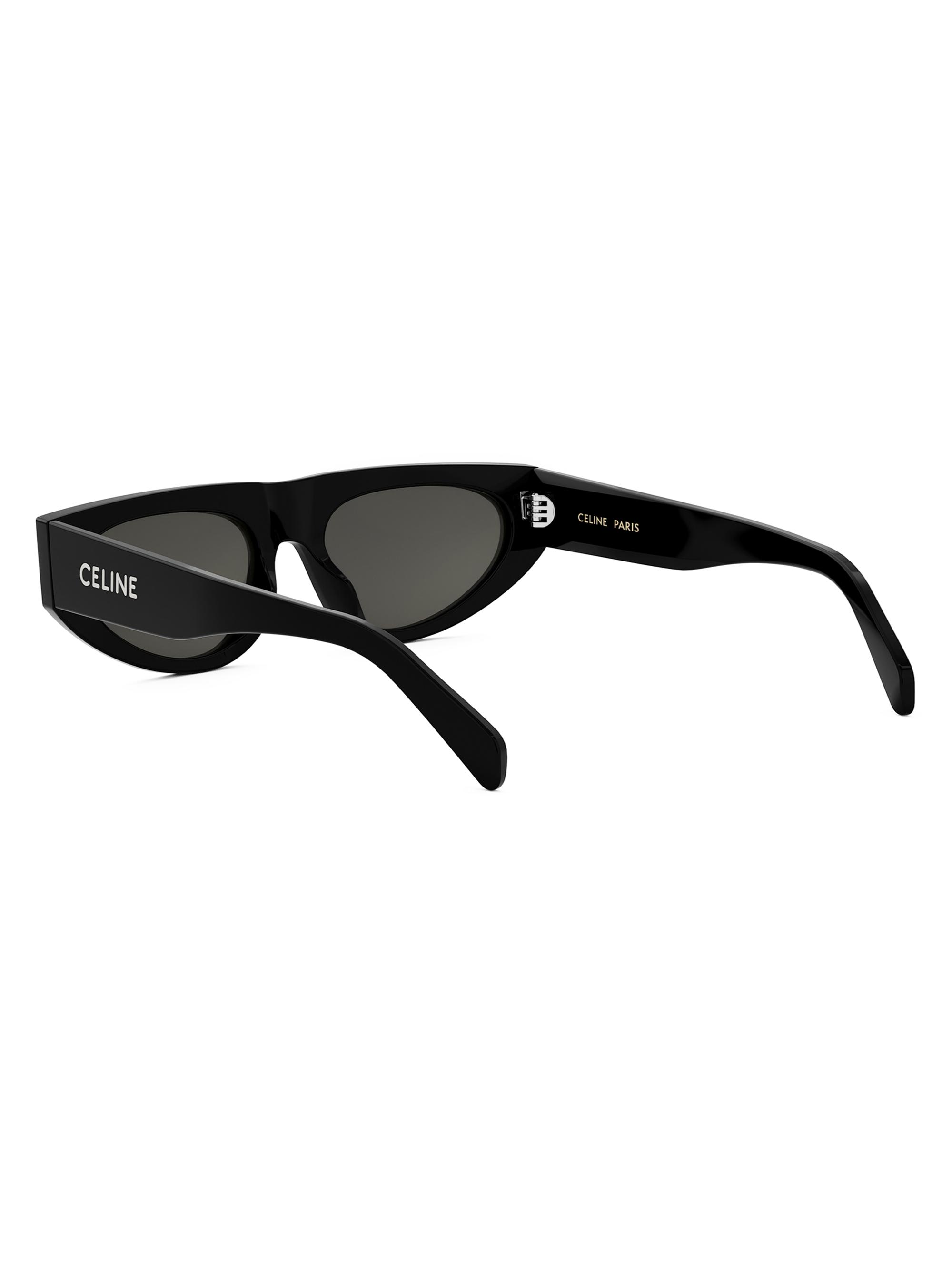 CELINE Monochroms 55mm Geometric Sunglasses | Saks Fifth Avenue