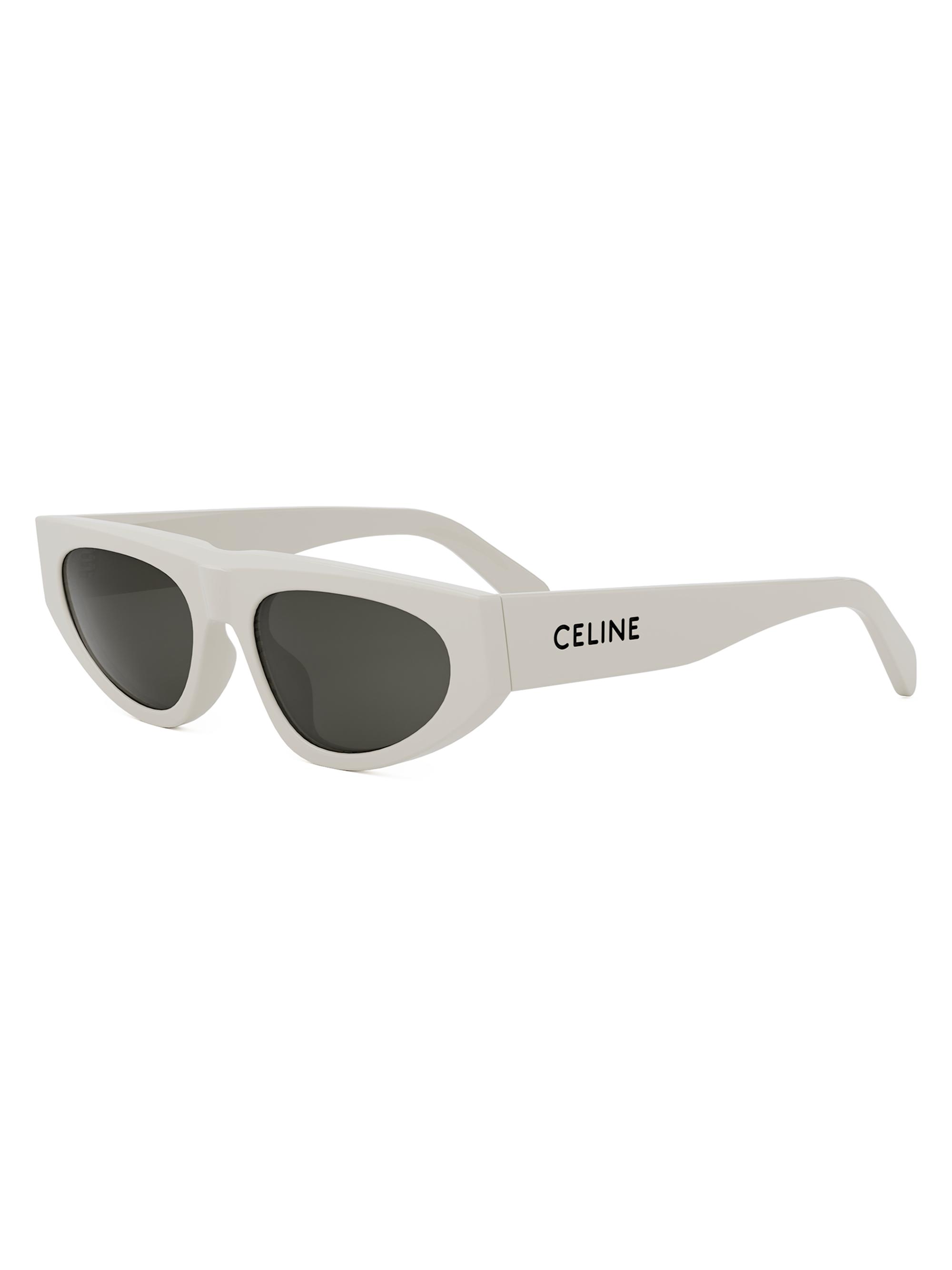 Celine CL40300U APRES SKI CAPSULE 25C Aviator Sunglasses - Ivory/Smoke Lunettes de soleil CELINE Après ski capsule CL40300U 01C 55  main image 2