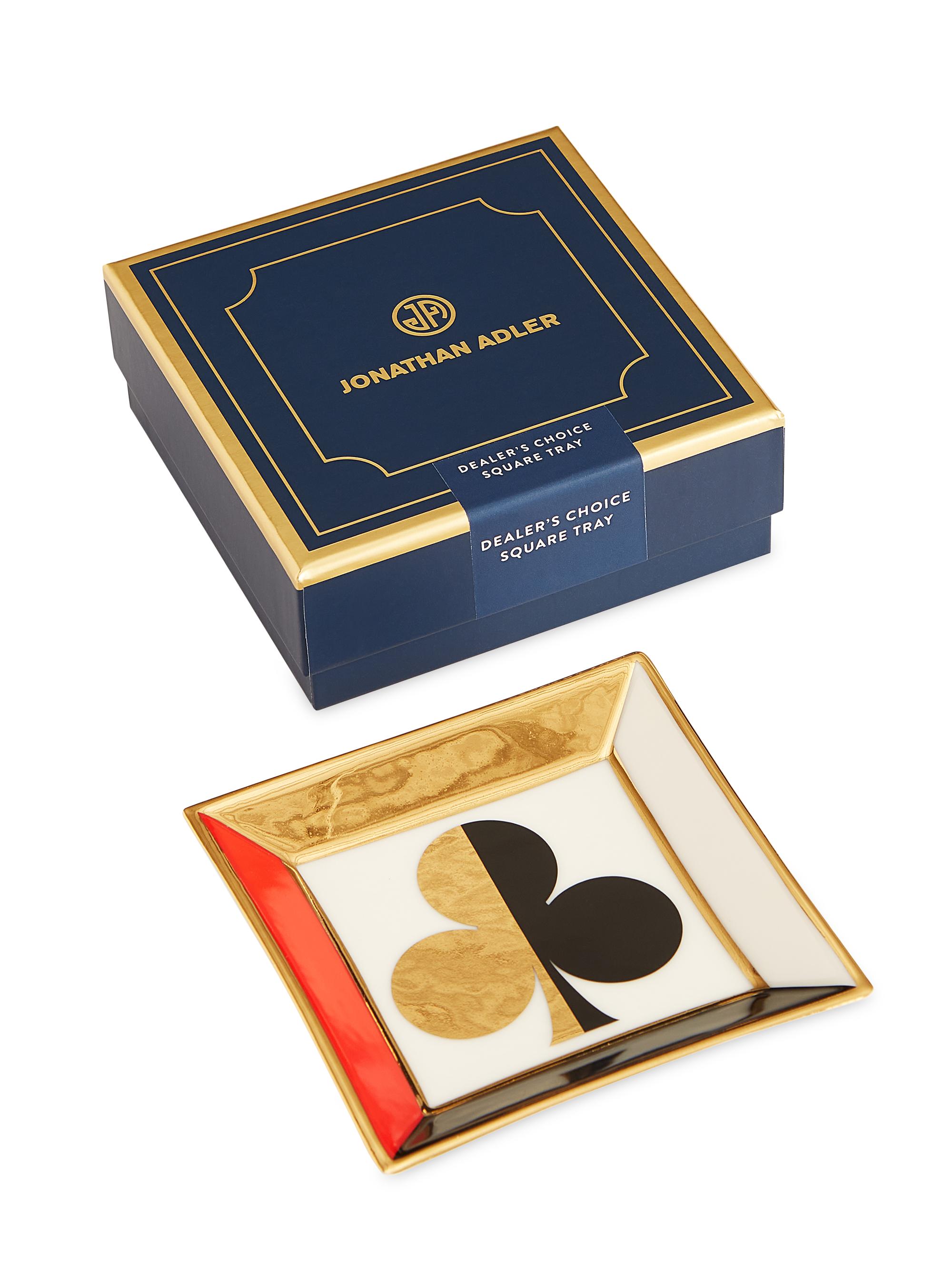 Jonathan Adler Dealers Choice Square Tray