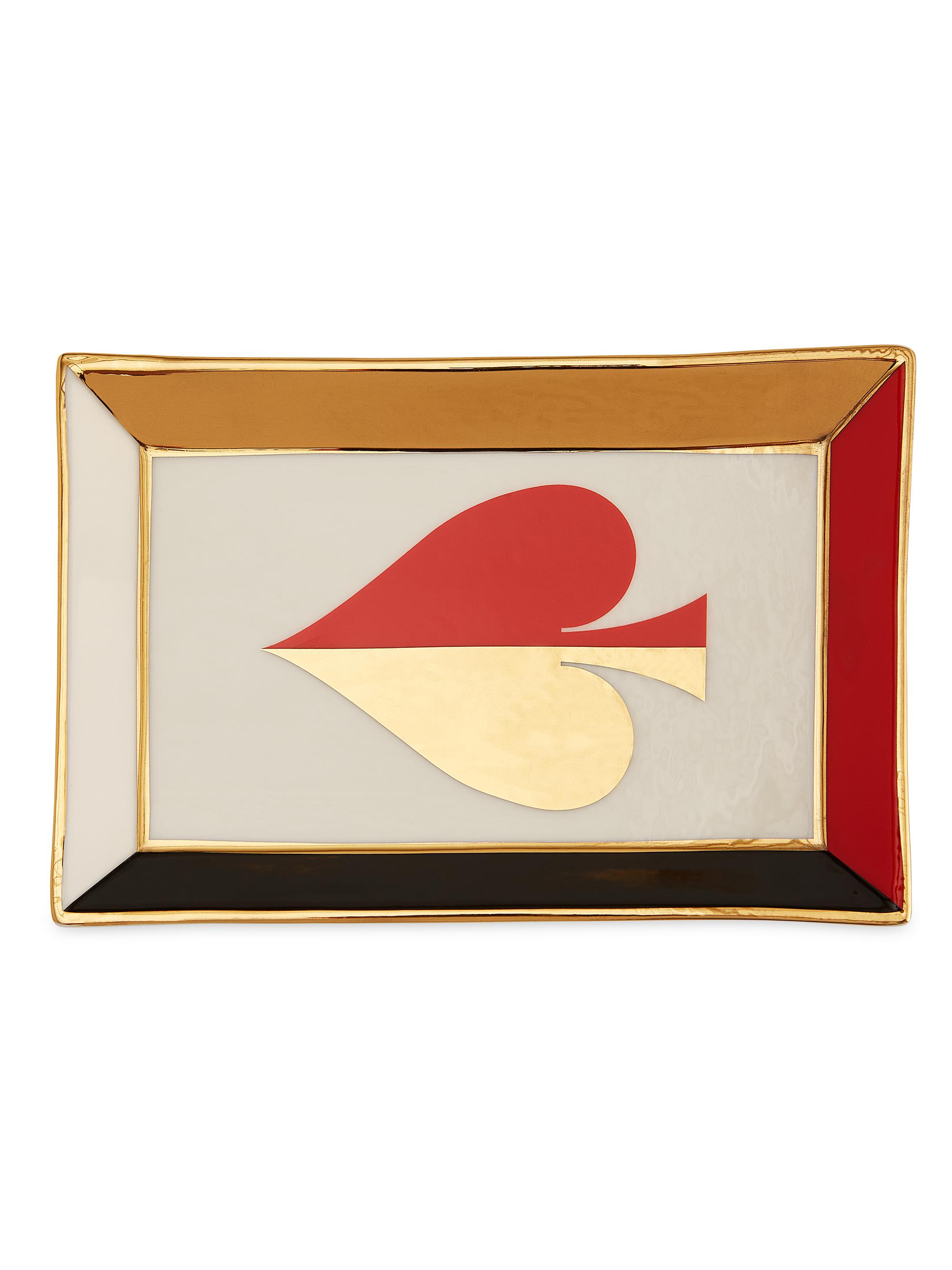 Jonathan Adler Dealer's Choice Porcelain Rectangular Tray