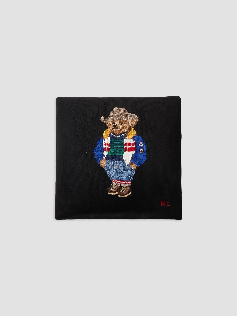 Ralph Lauren RL Bear Knit Throw Pillow | Saks Fifth Avenue