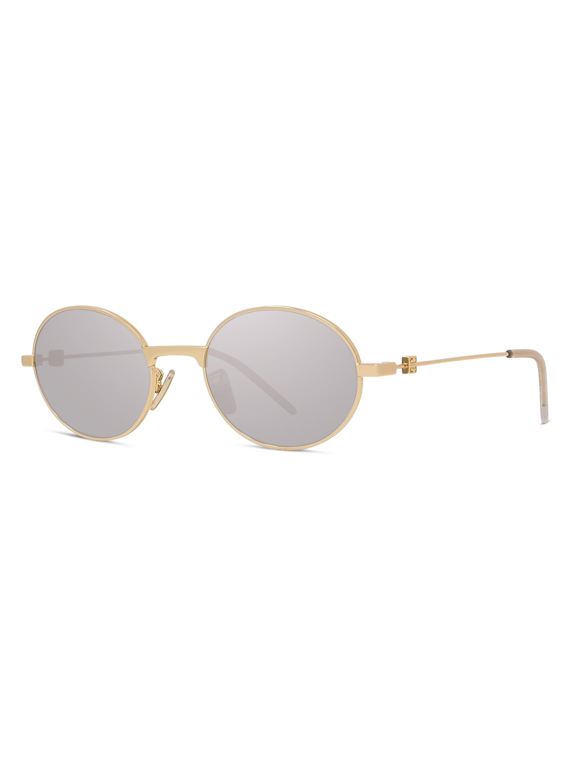 Givenchy Women's GV Speed 51MM Oval Sunglasses - Gold Silver