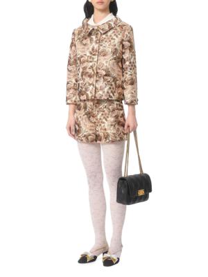 Valentino Garavani Apres L'hiver Matelasse' Rose Lurex Jacket