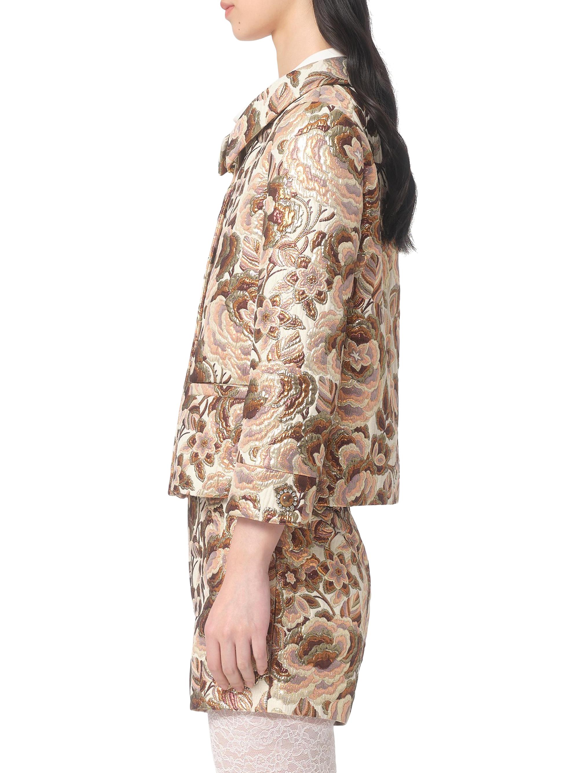 Valentino Garavani Apres L'hiver Matelasse' Rose Lurex Jacket