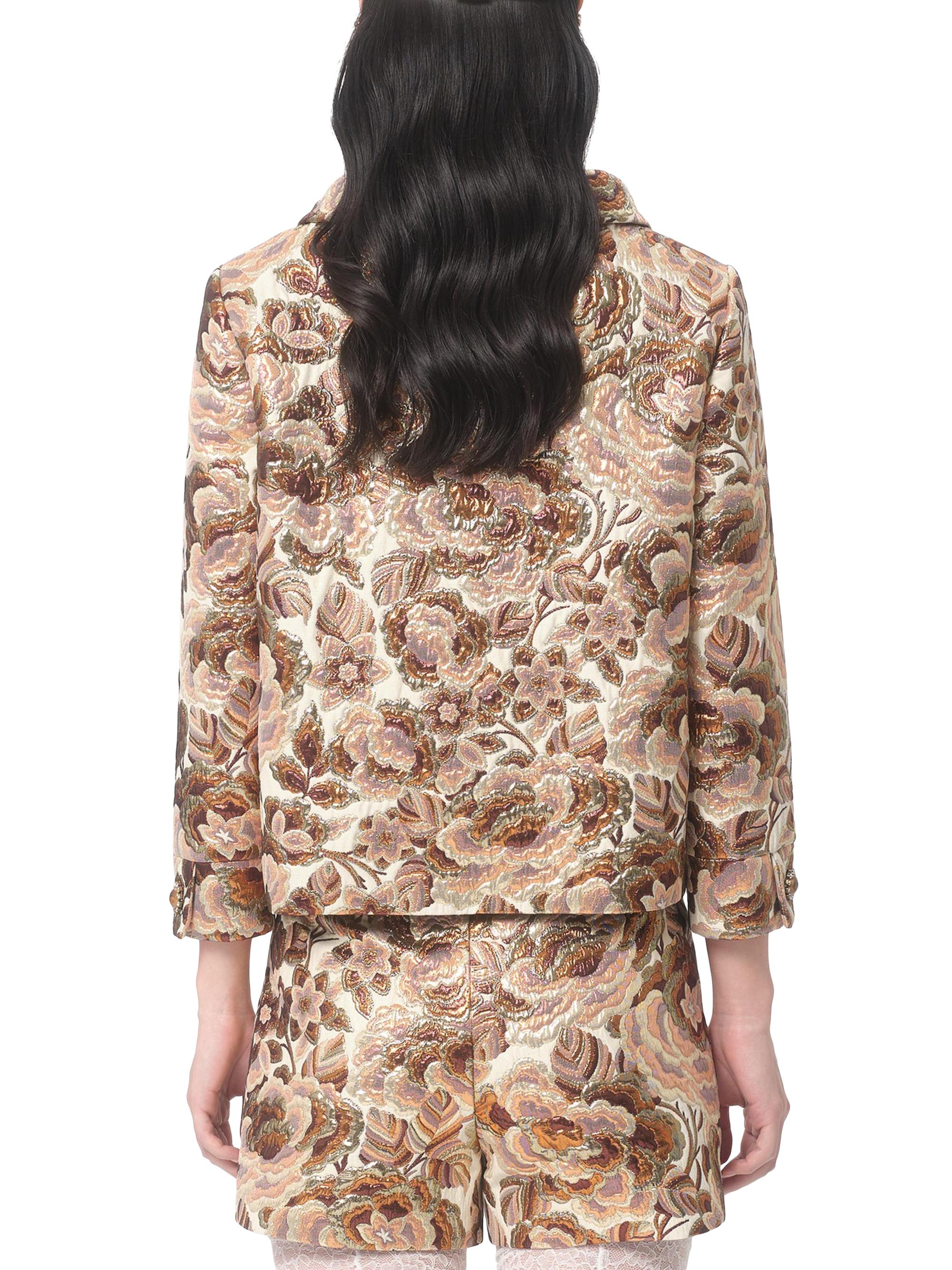 Valentino Garavani Apres L'hiver Matelasse' Rose Lurex Jacket