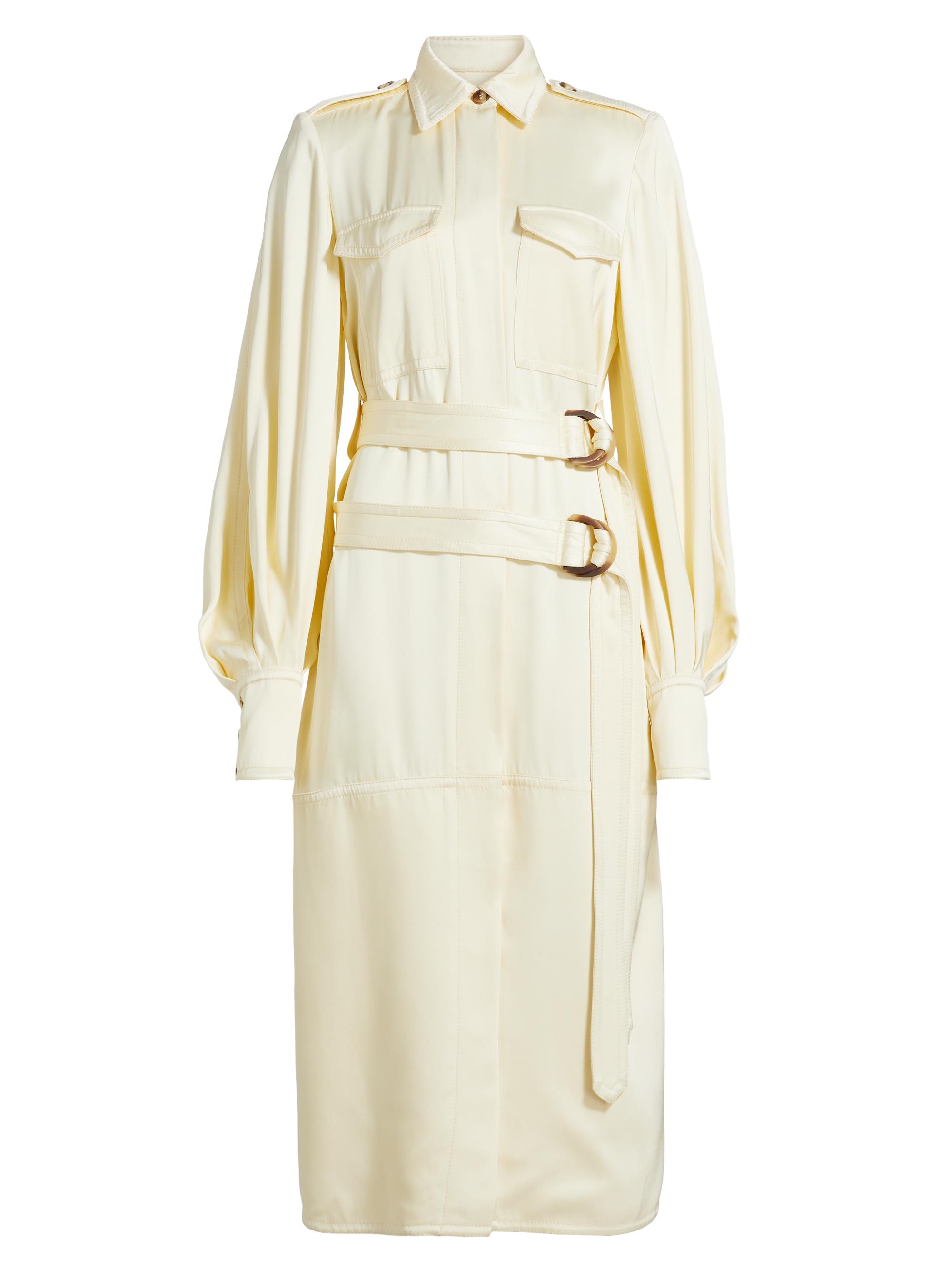 Zimmermann Women's Balance Cargo Belted Midi-Dress - Lemon
