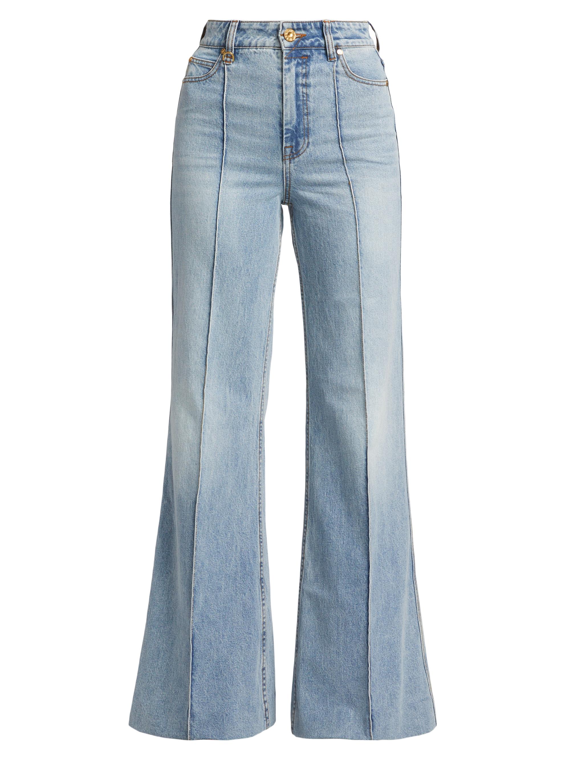 Zimmermann Crush Straight-Leg Jeans | Saks Fifth Avenue
