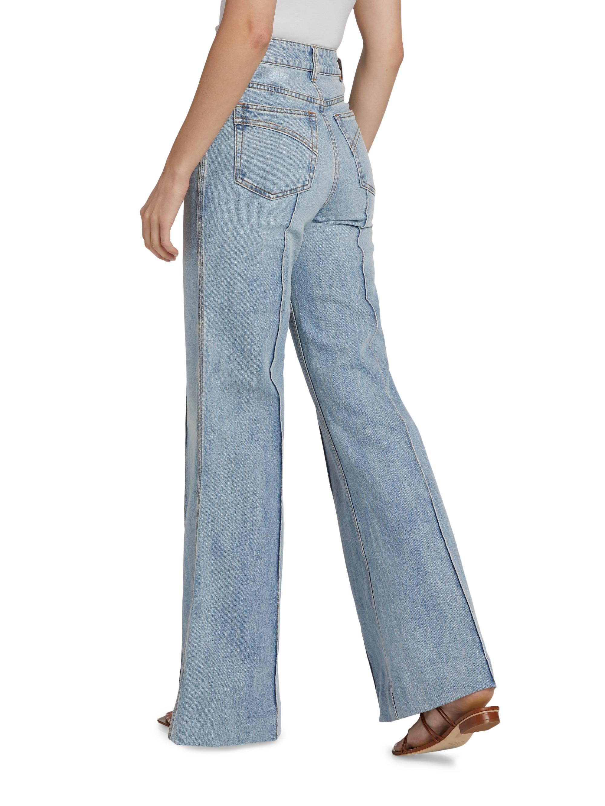 パンツ jentlouis Bicolor Semi-Flare Denim 裁縫済 jent louis Bicolor Semi-Flare Denim - メルカリ