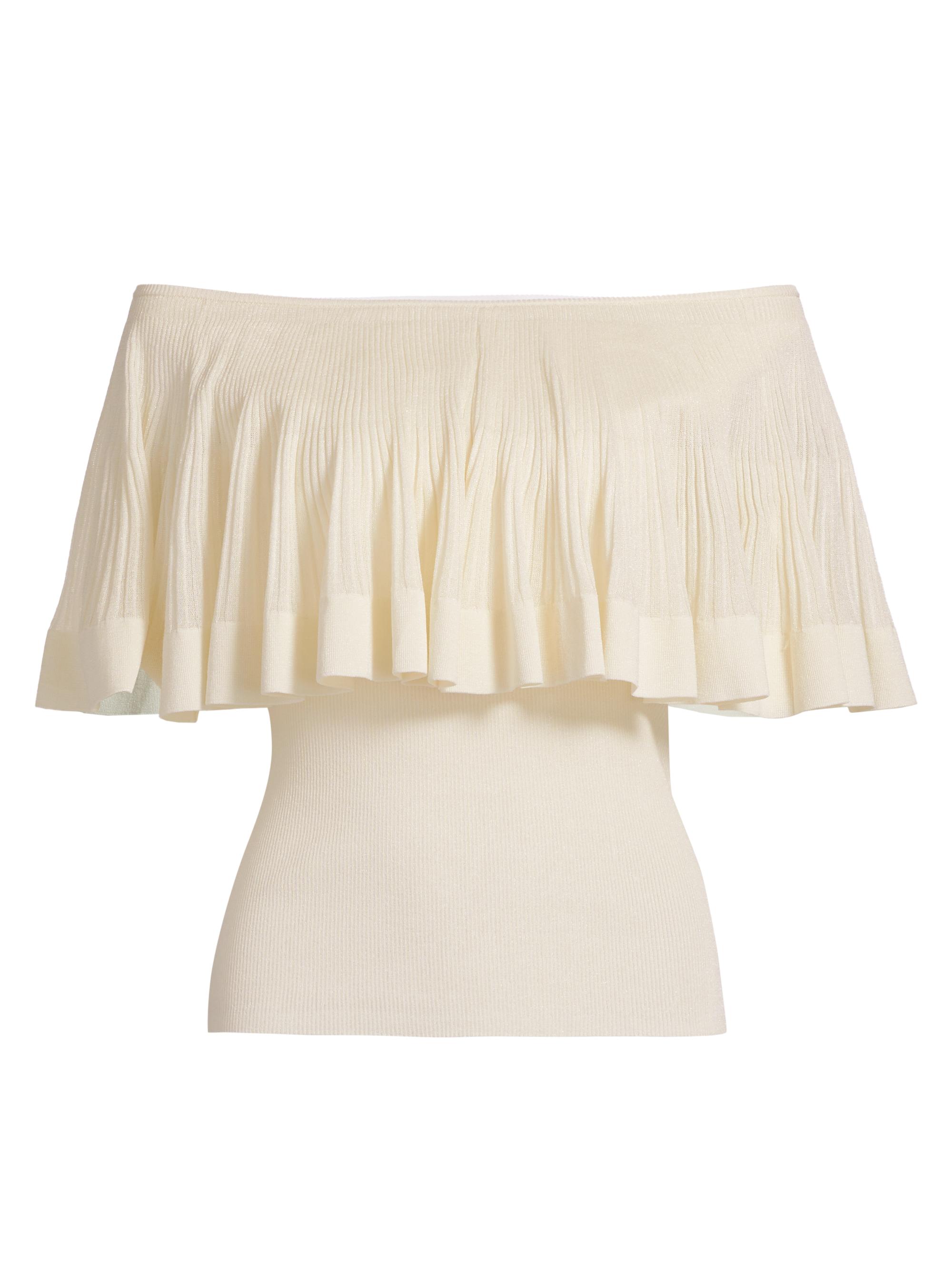 Pleated Midi-Skirt