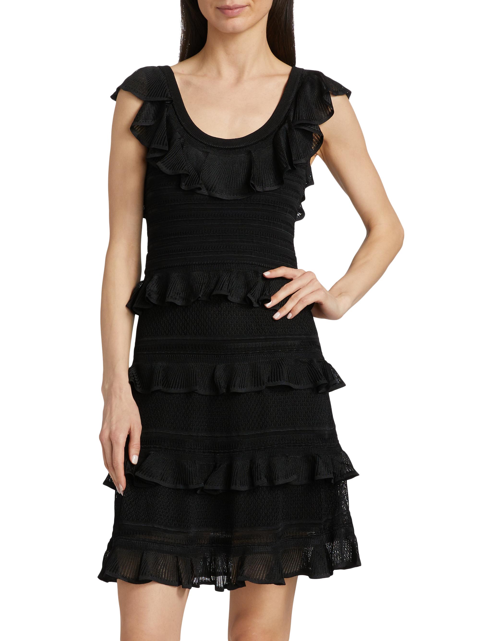 Zimmermann Illuminate Lace Frill Minidress | Saks Fifth Avenue