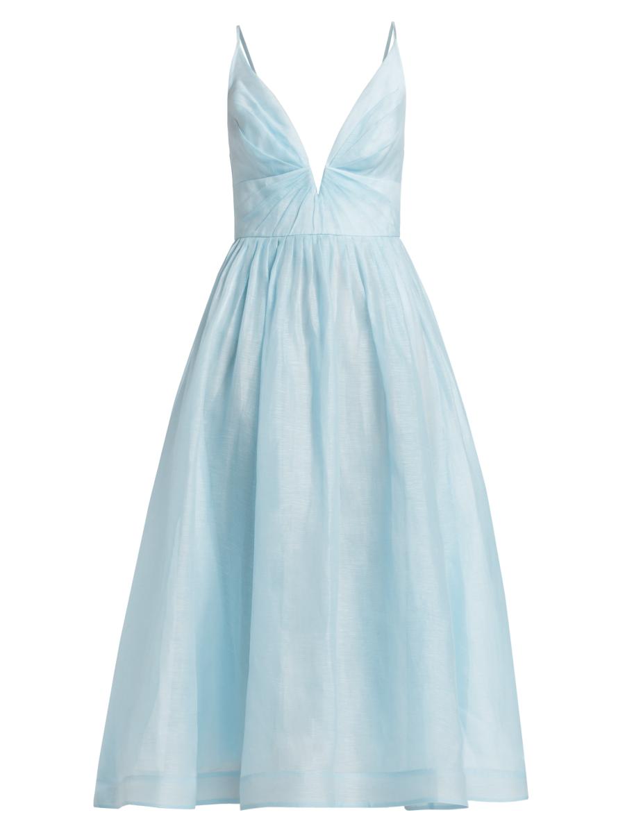 【Zimmermann】ILLUMINATE DRAPED MIDI DRESS ドレープ ミディ Zimmermann Illuminate Draped Midi Dress Black Tropical