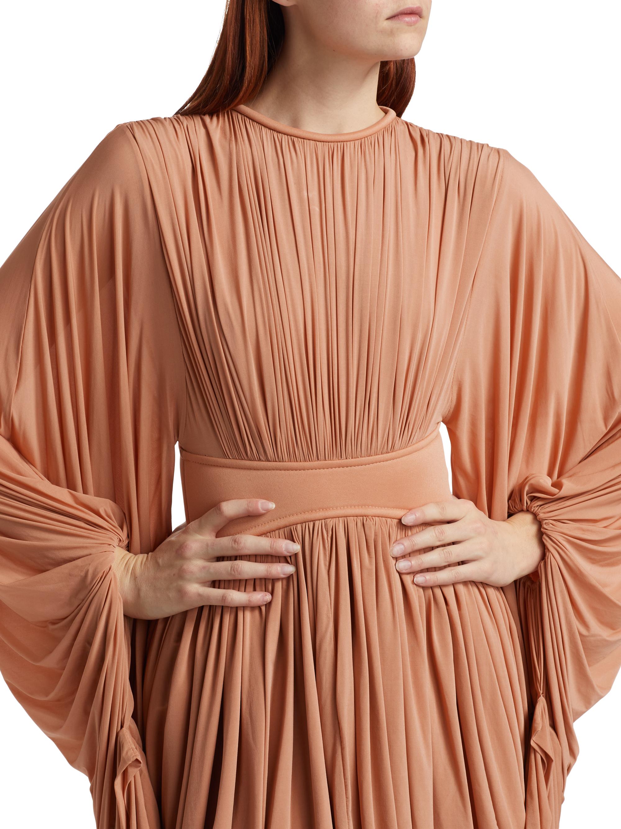 Zimmermann Women's Illuminate Batwing Minidress - Lipstick - Size 0