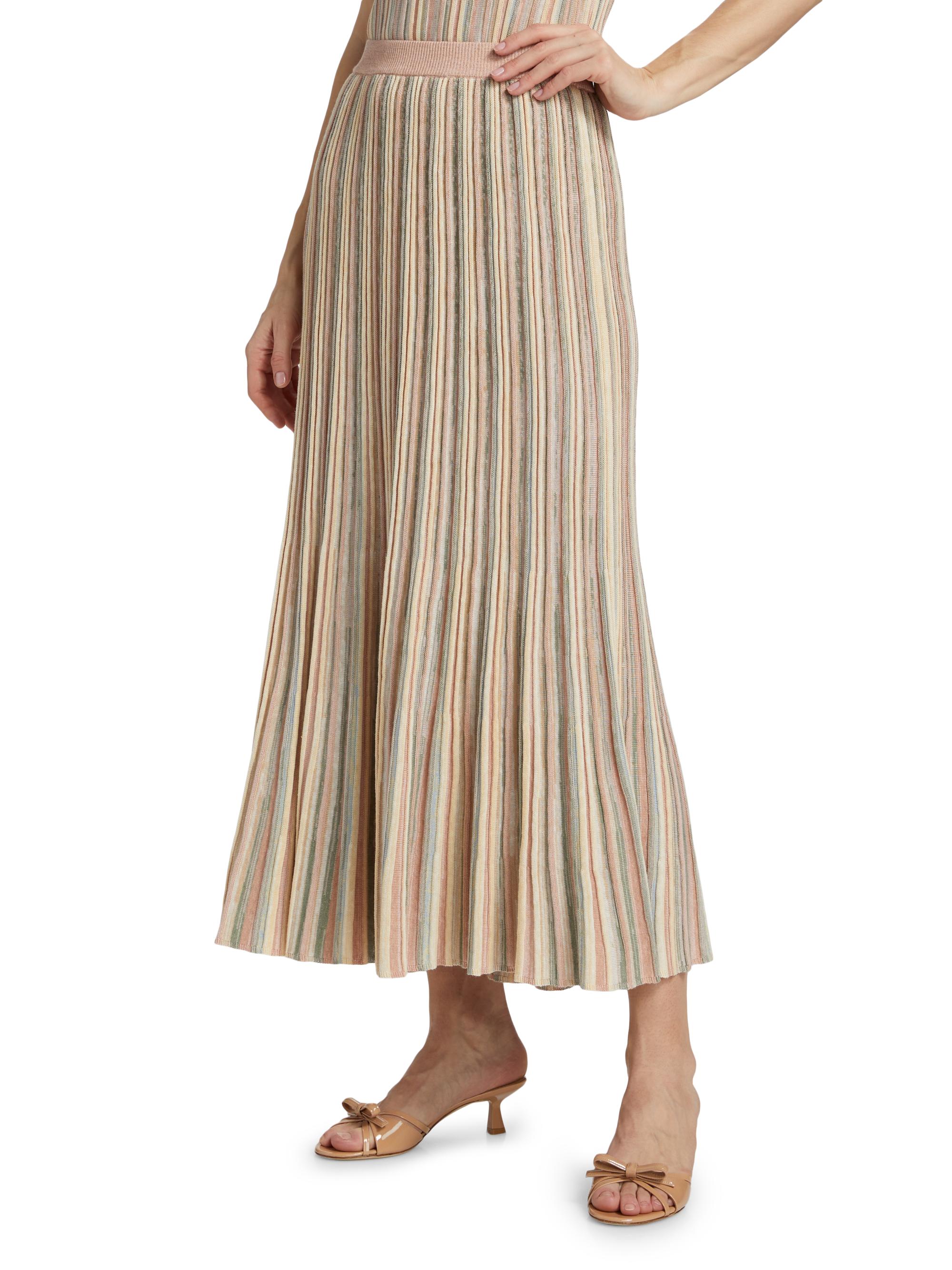 ​Illuminate Mouline Maxi Skirt