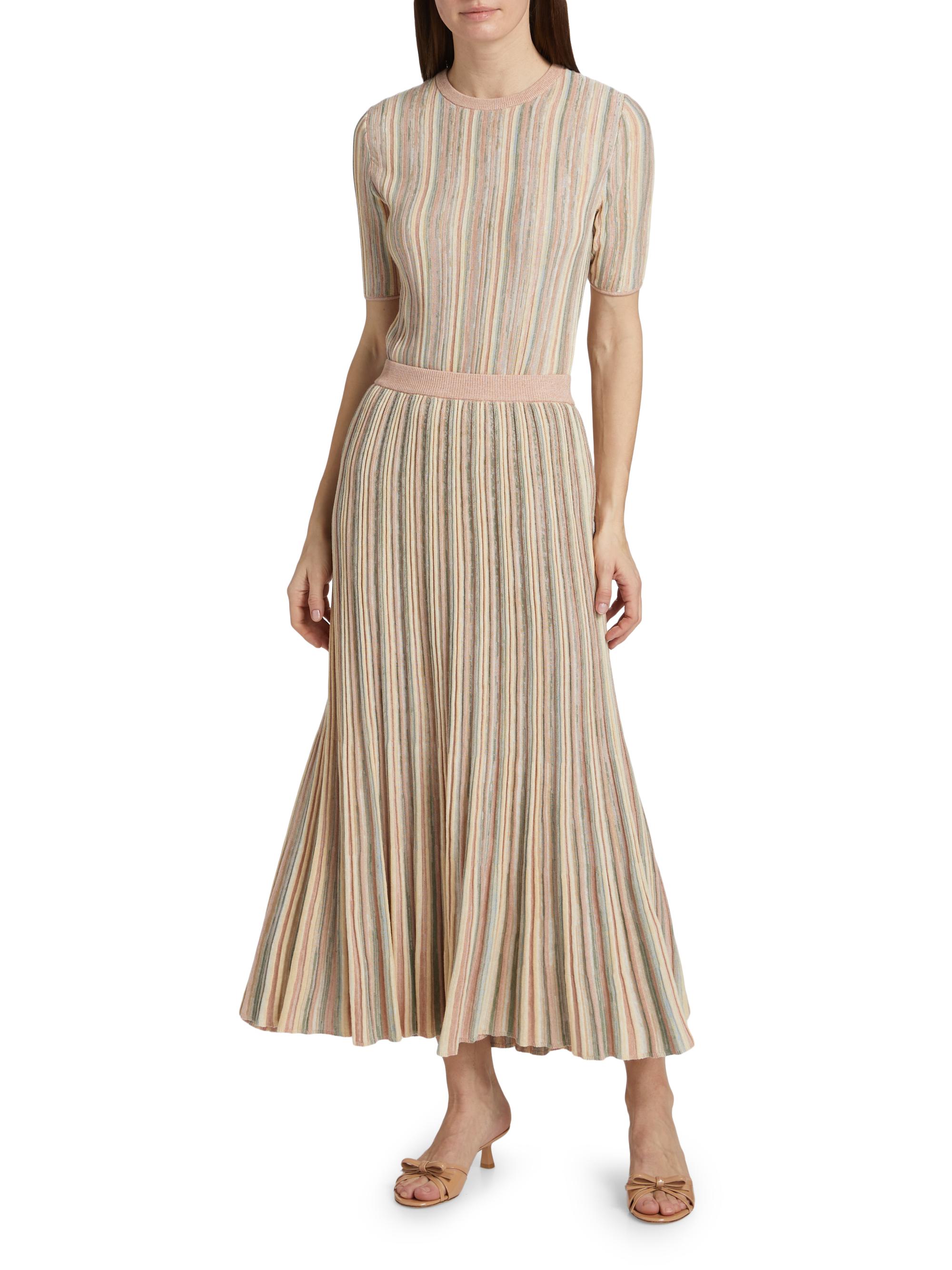 ​Illuminate Mouline Maxi Skirt